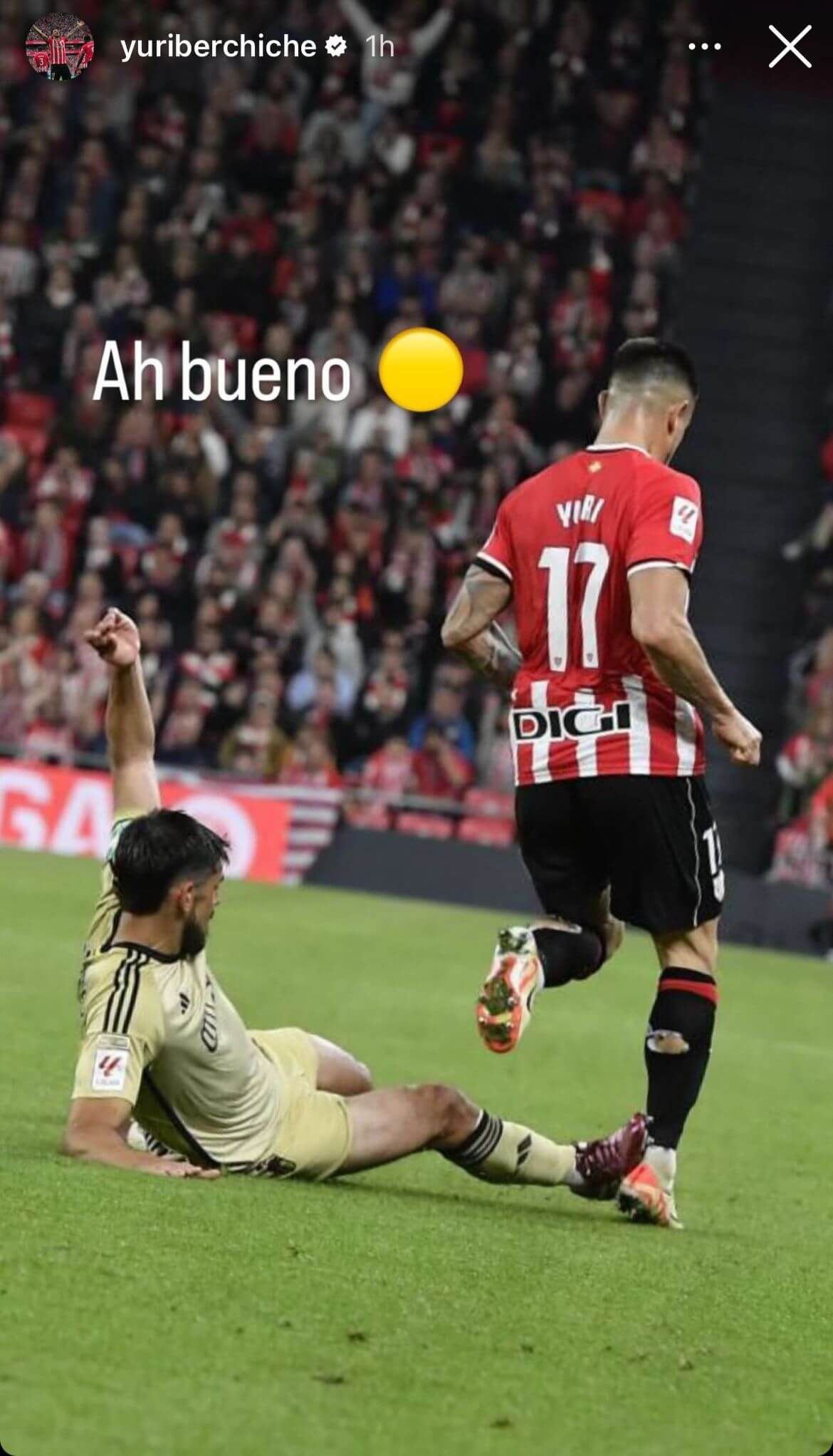  Foto: Perfil oficial de Yuri Berchiche en Instagram