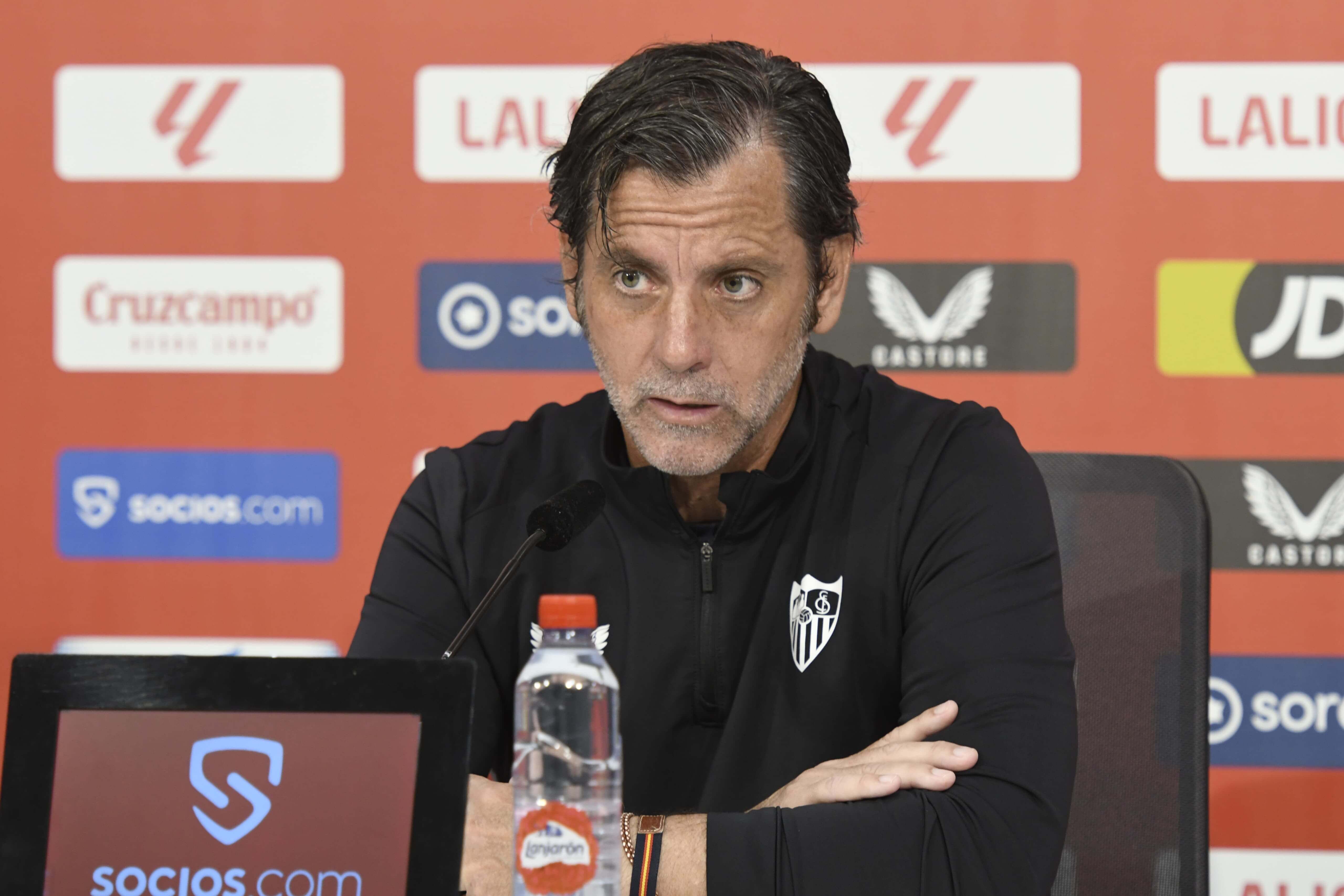  Quique Sánchez Flores, en sala de prensa
