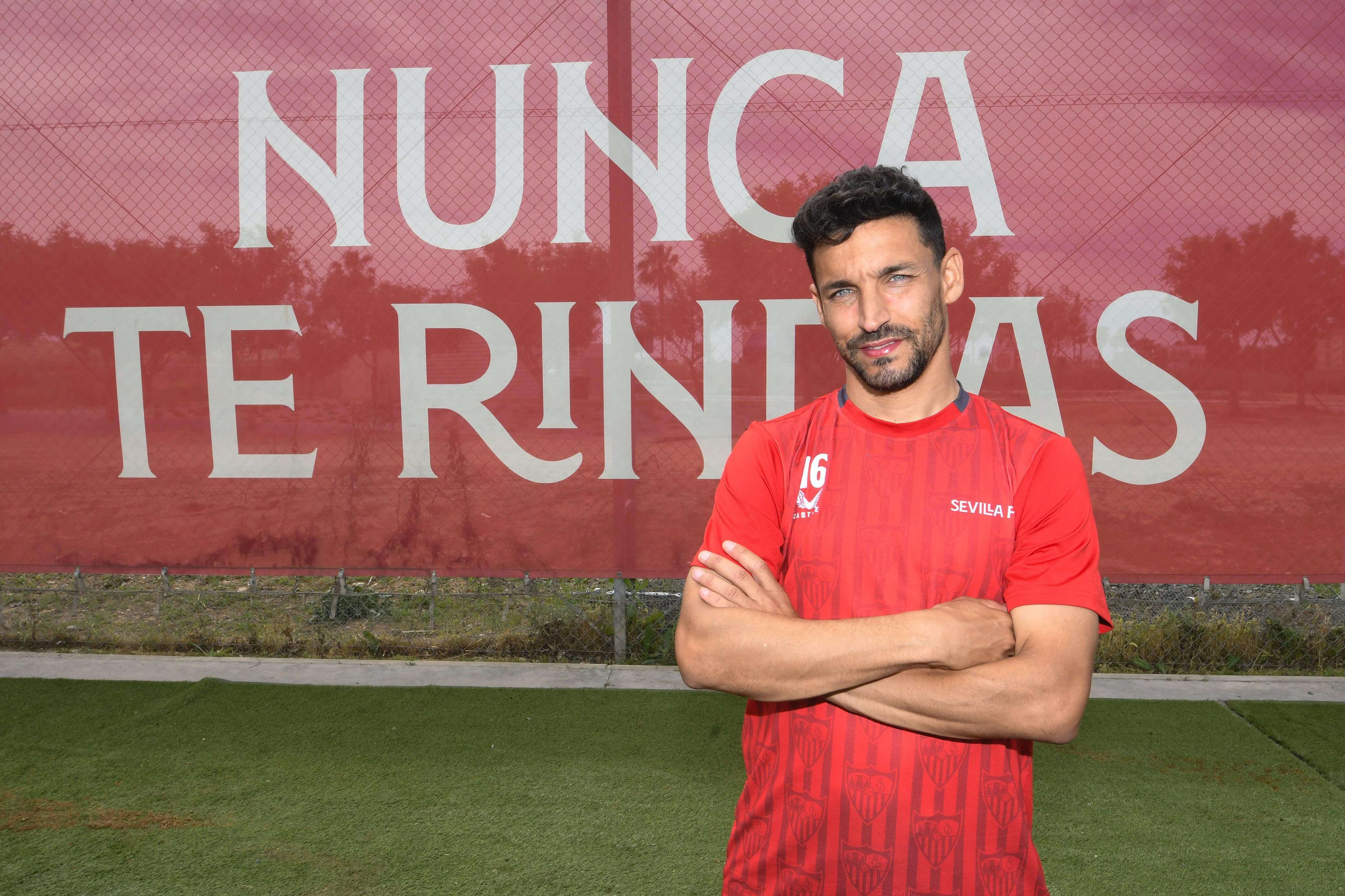  Jesús Navas, durante su entrevista con ElDesmarque.