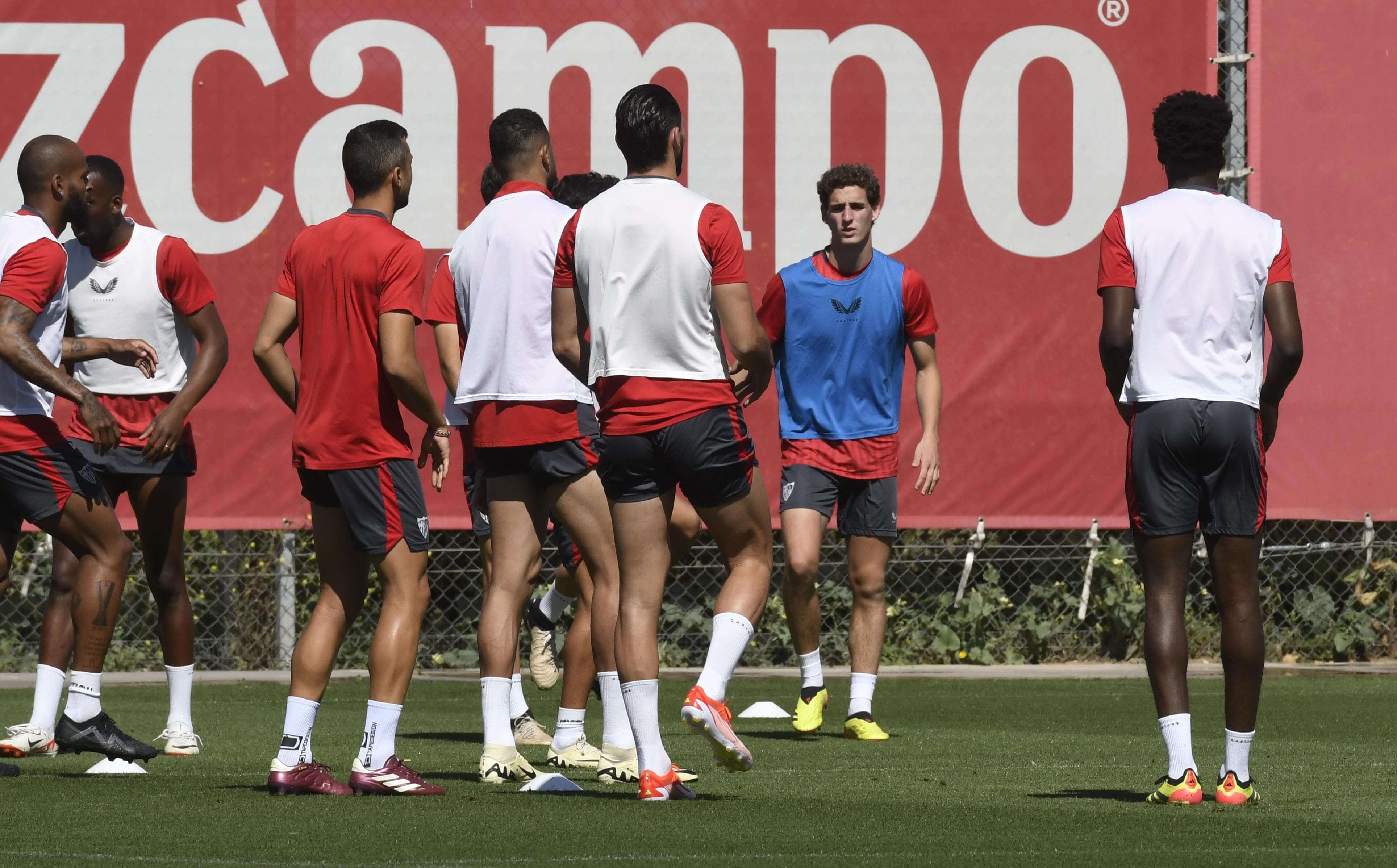 Manu Bueno, en la sesión del viernes.