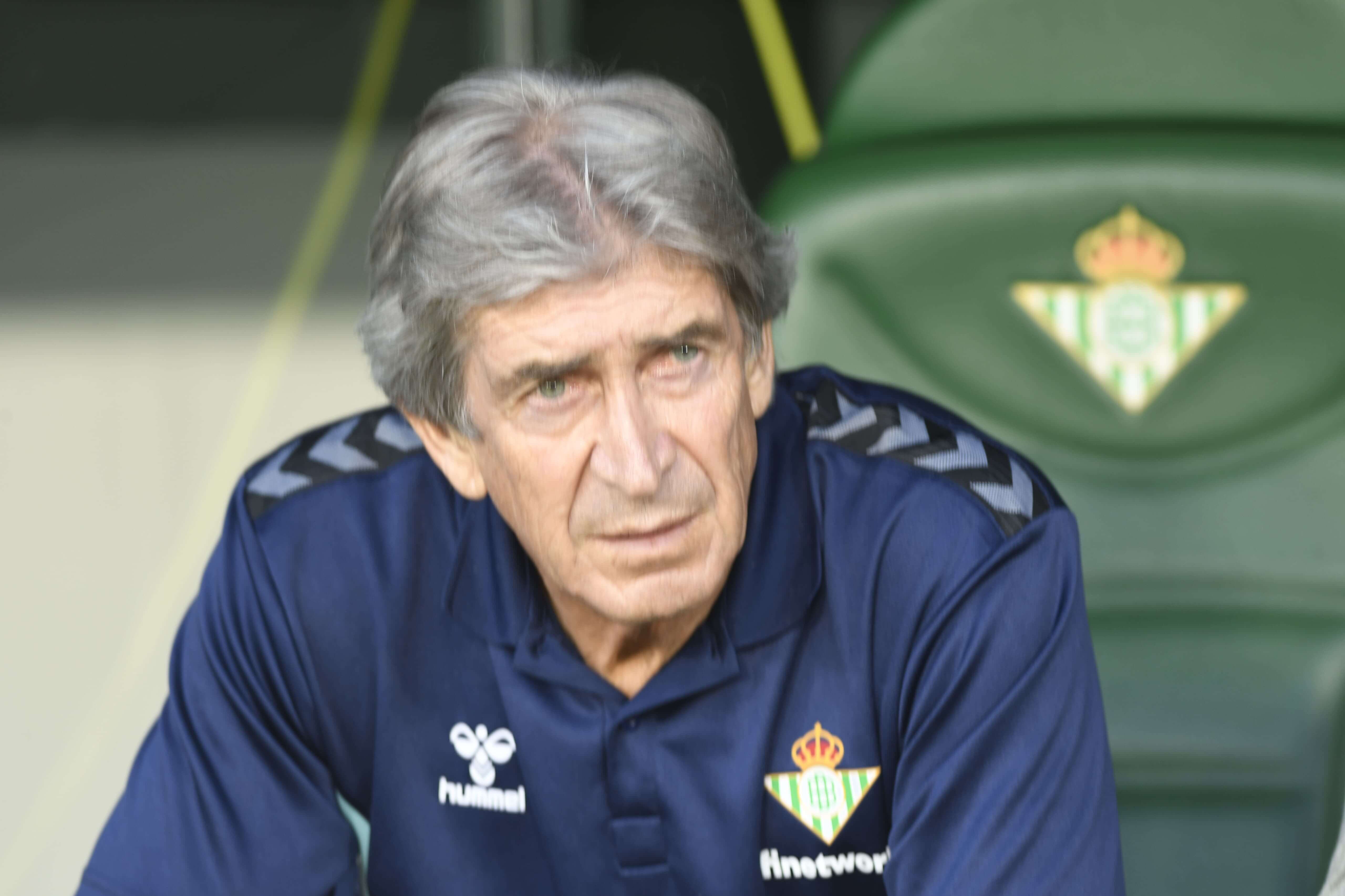  Manuel Pellegrini, contra el Almería.