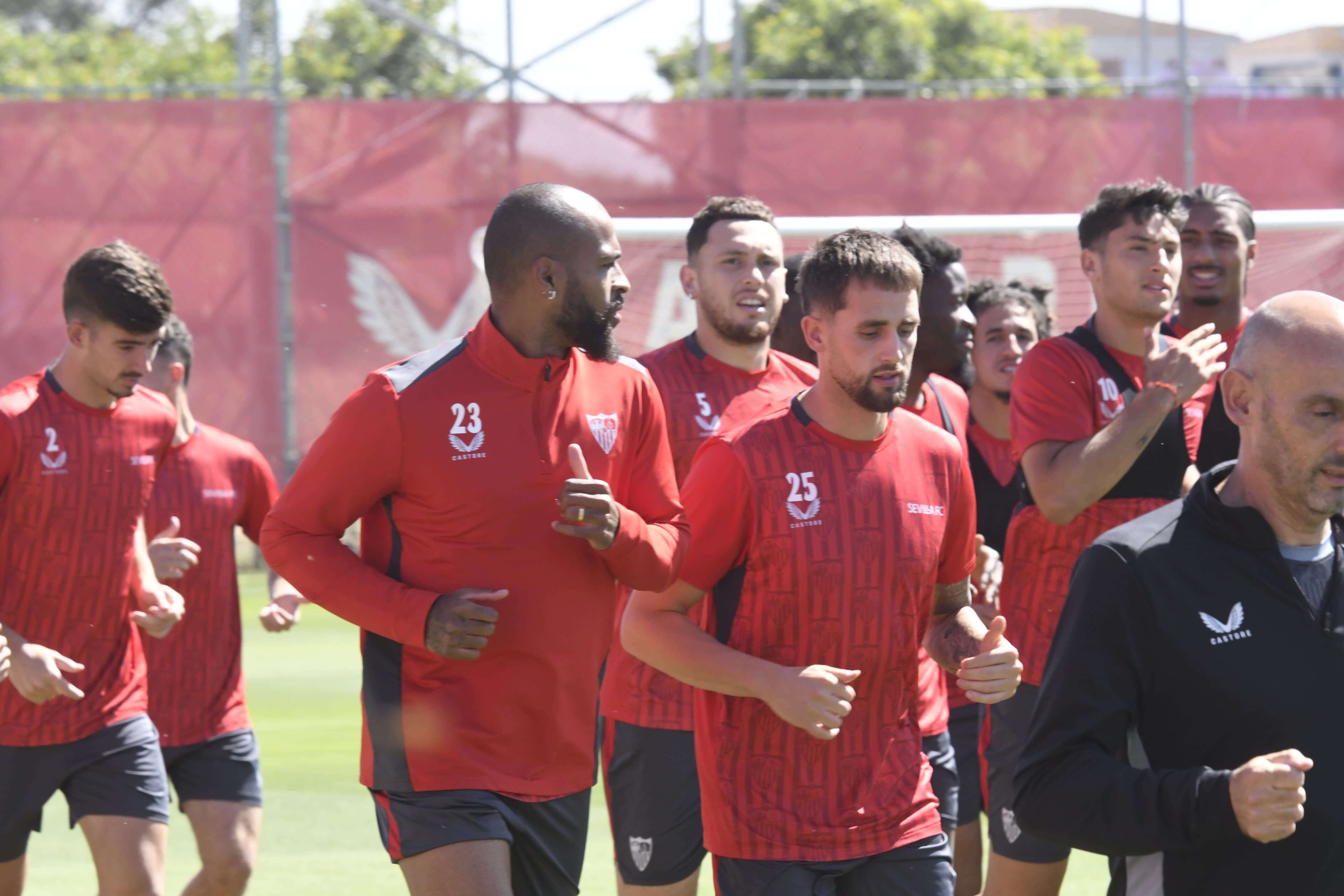 Marcao y Januzaj, en una sesión reciente.