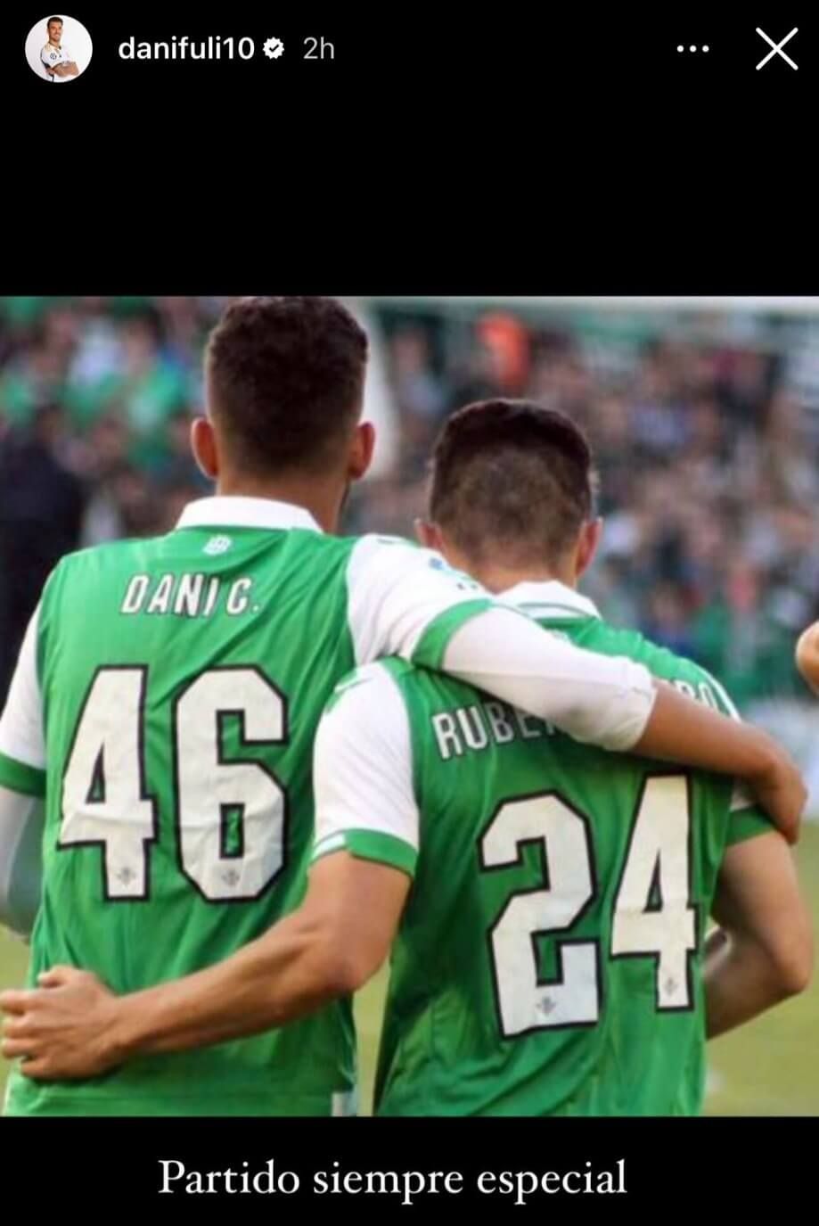 Dani Ceballos se acuerda del Betis antes de la visita al Bernabéu