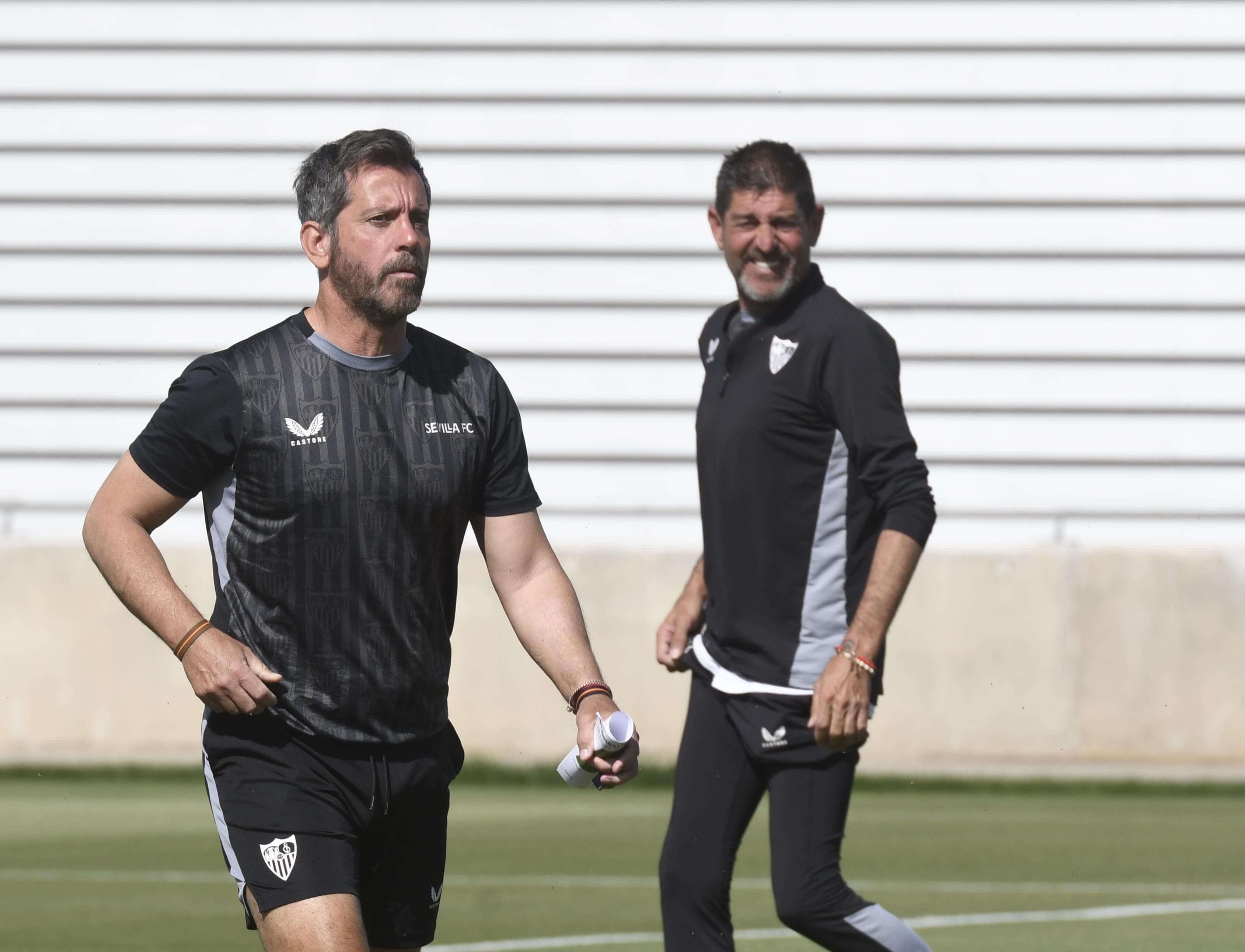 Quique Sánchez Flores, en la sesión del viernes.