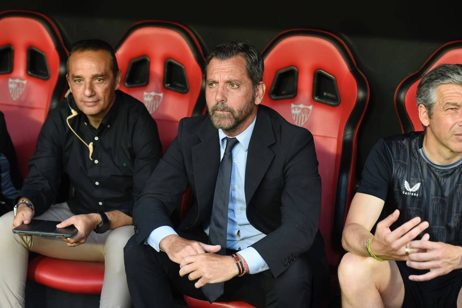  Quique Sánchez Flores, ante el Barça.
