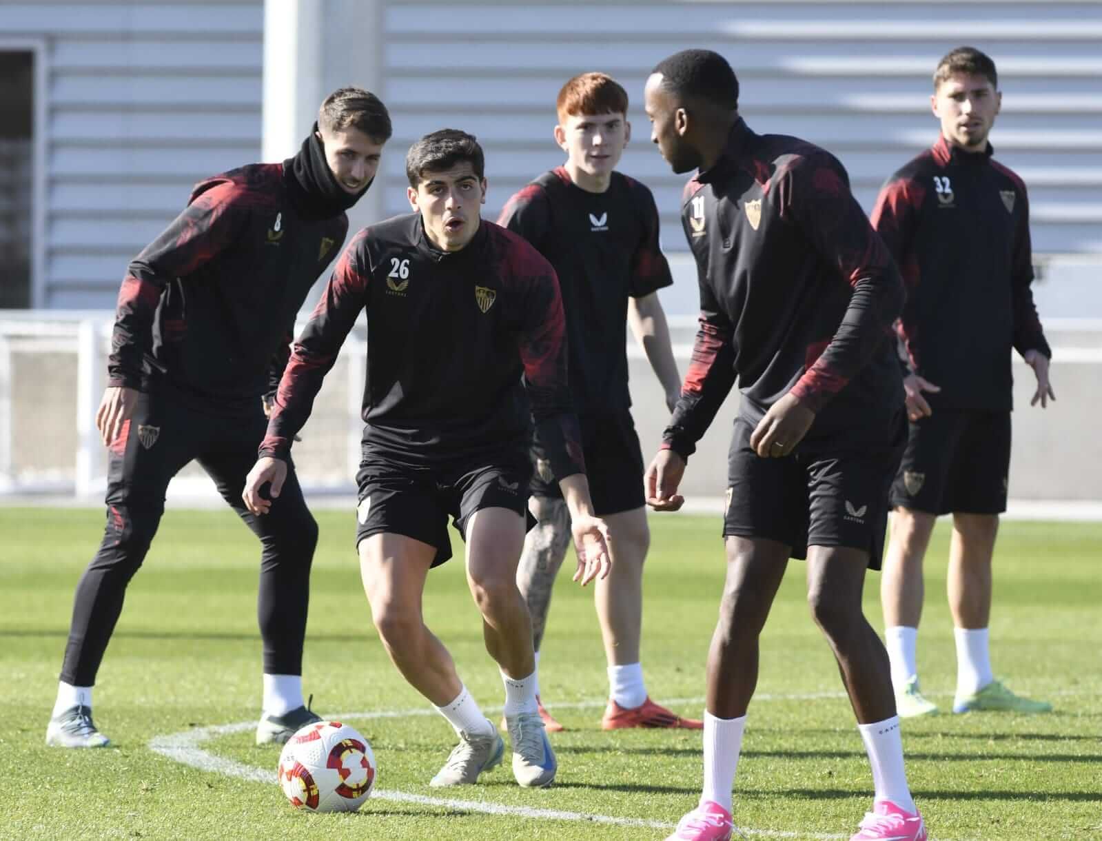  Juanlu, durante la sesión del viernes.