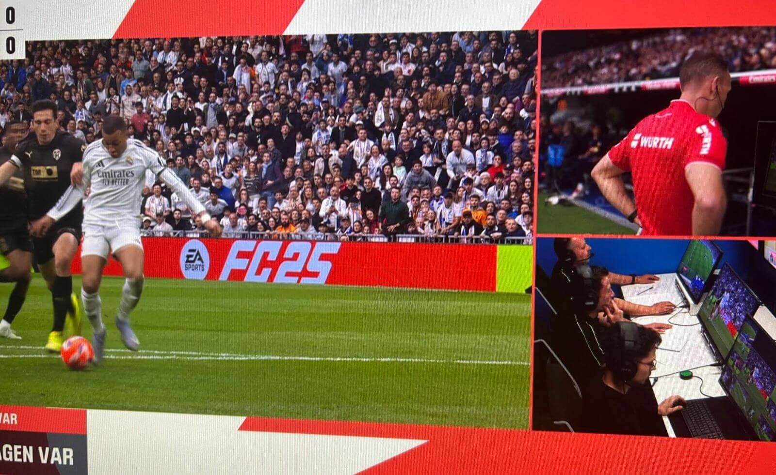 La polémica con el penalti pitado por Cuadra Fernández a Tárrega con Mbappé