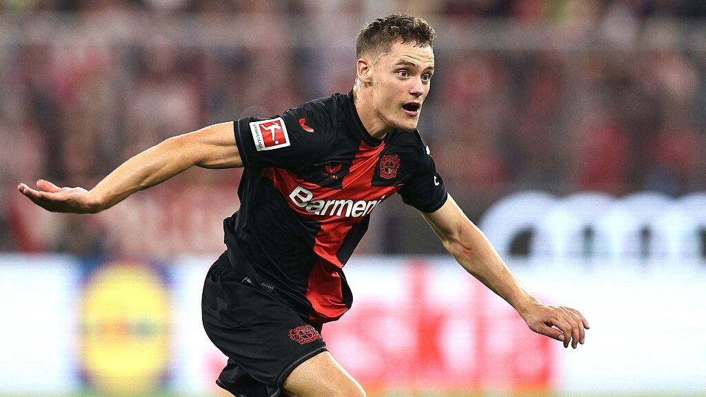  Florian Wirtz, en un partido con el Bayer Leverkusen (Cordon Press)