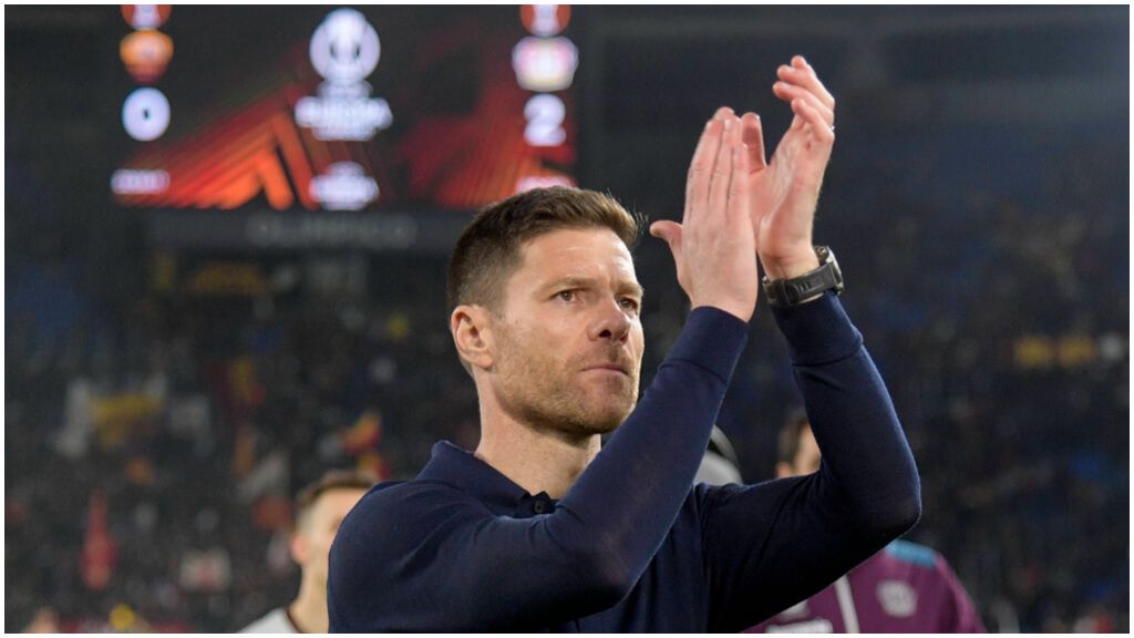  Xabi Alonso, tras el partido de ida de las semis de Europa League
