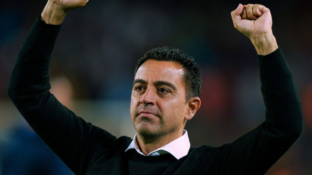 Xavi Hernández, entrenador del FC Barcelona