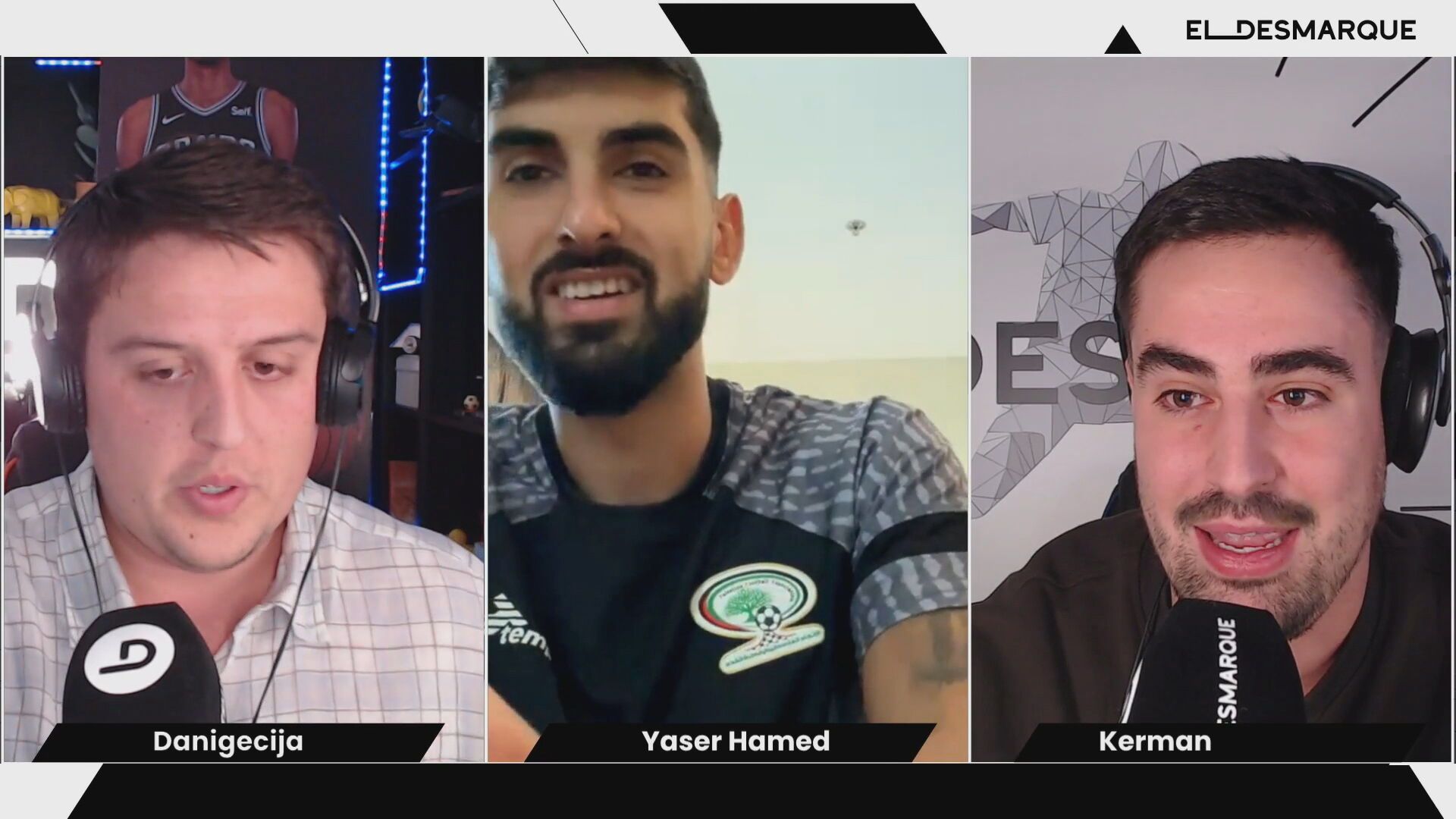  Yaser Hamed, sobre su convocatoria con Palestina