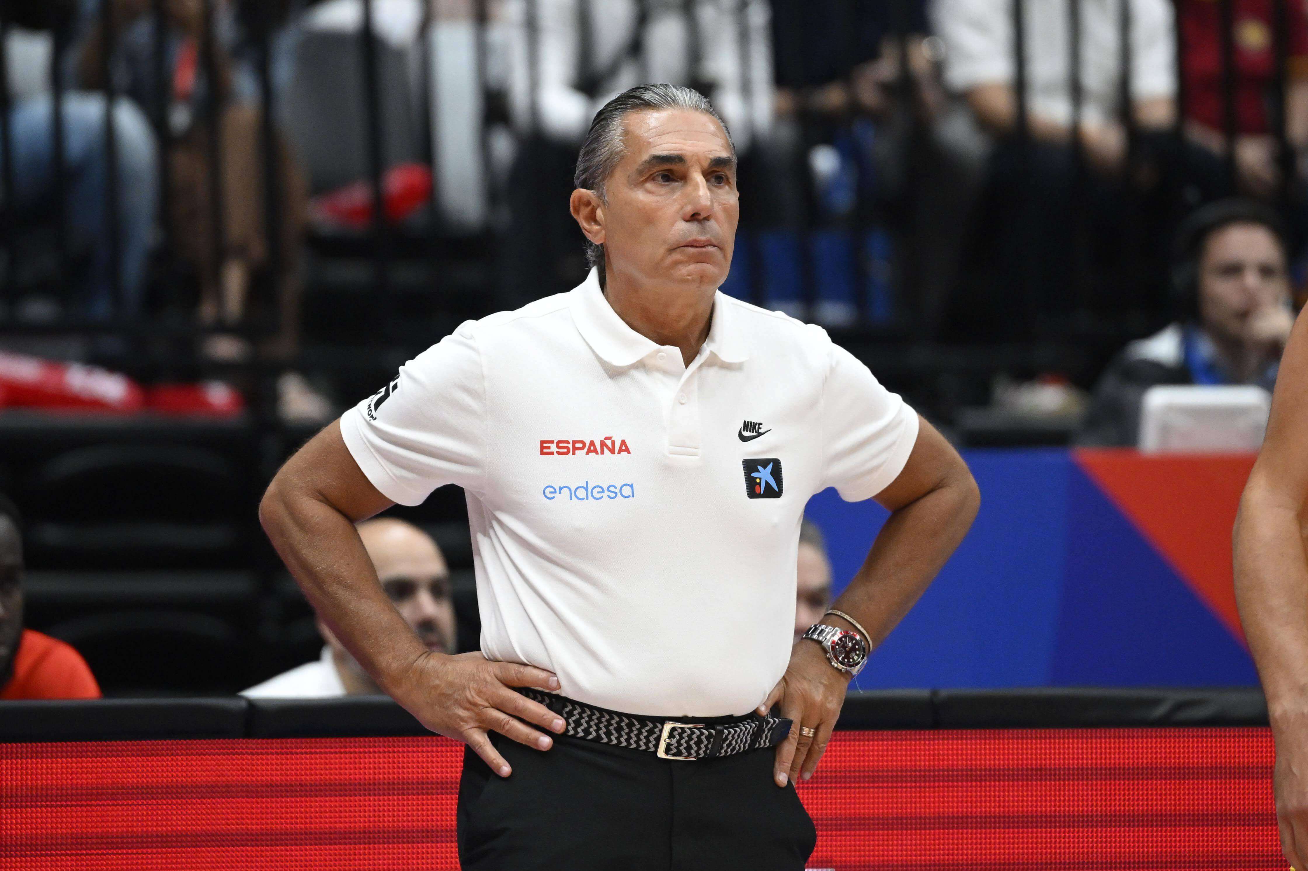 Sergio Scariolo, en un partido con España (Cordon Press)