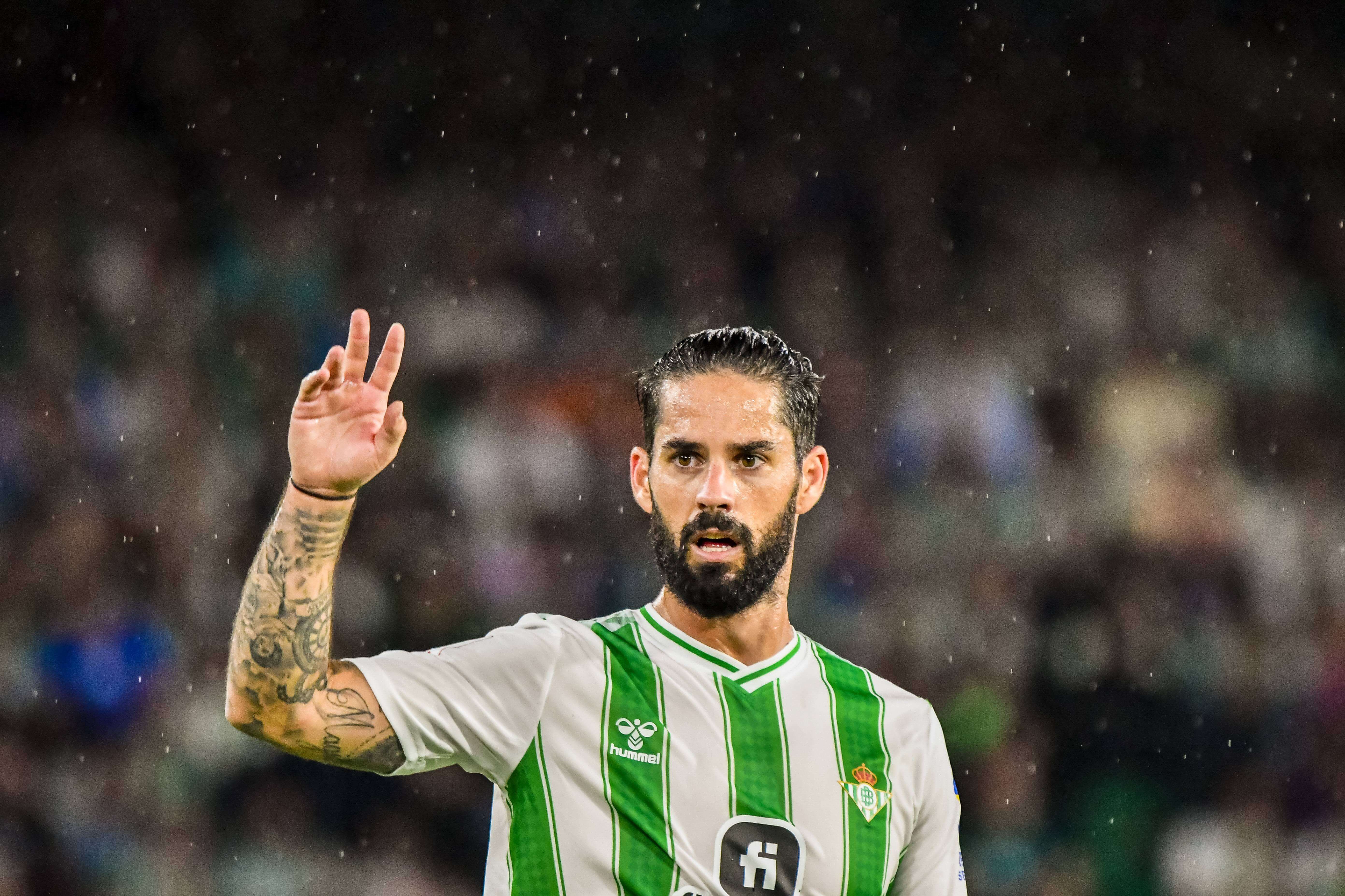  Isco Alarcón en un partido con el Real Betis (Cordon Press)