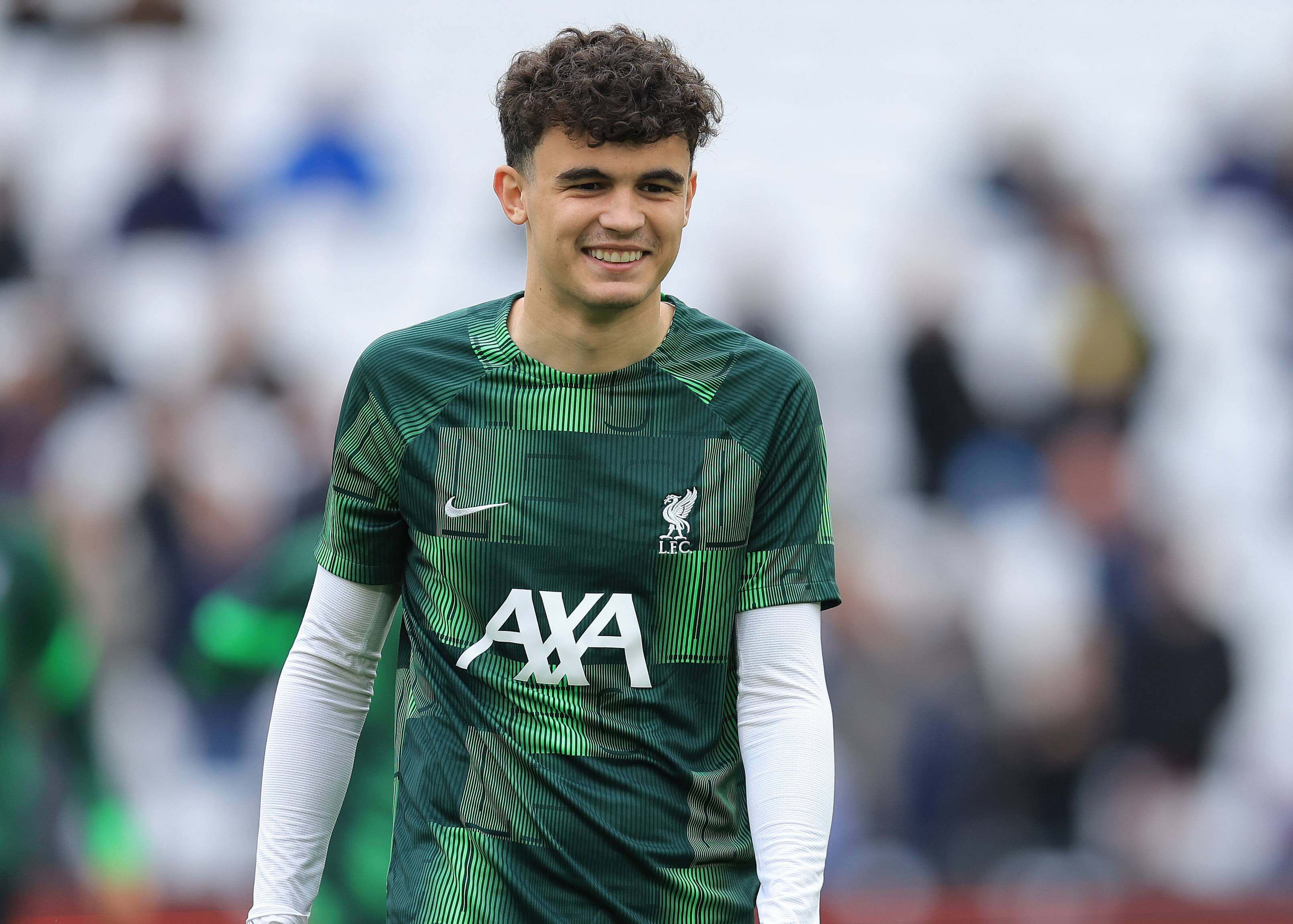 Stefan Bajcetic, jugador del Liverpool.