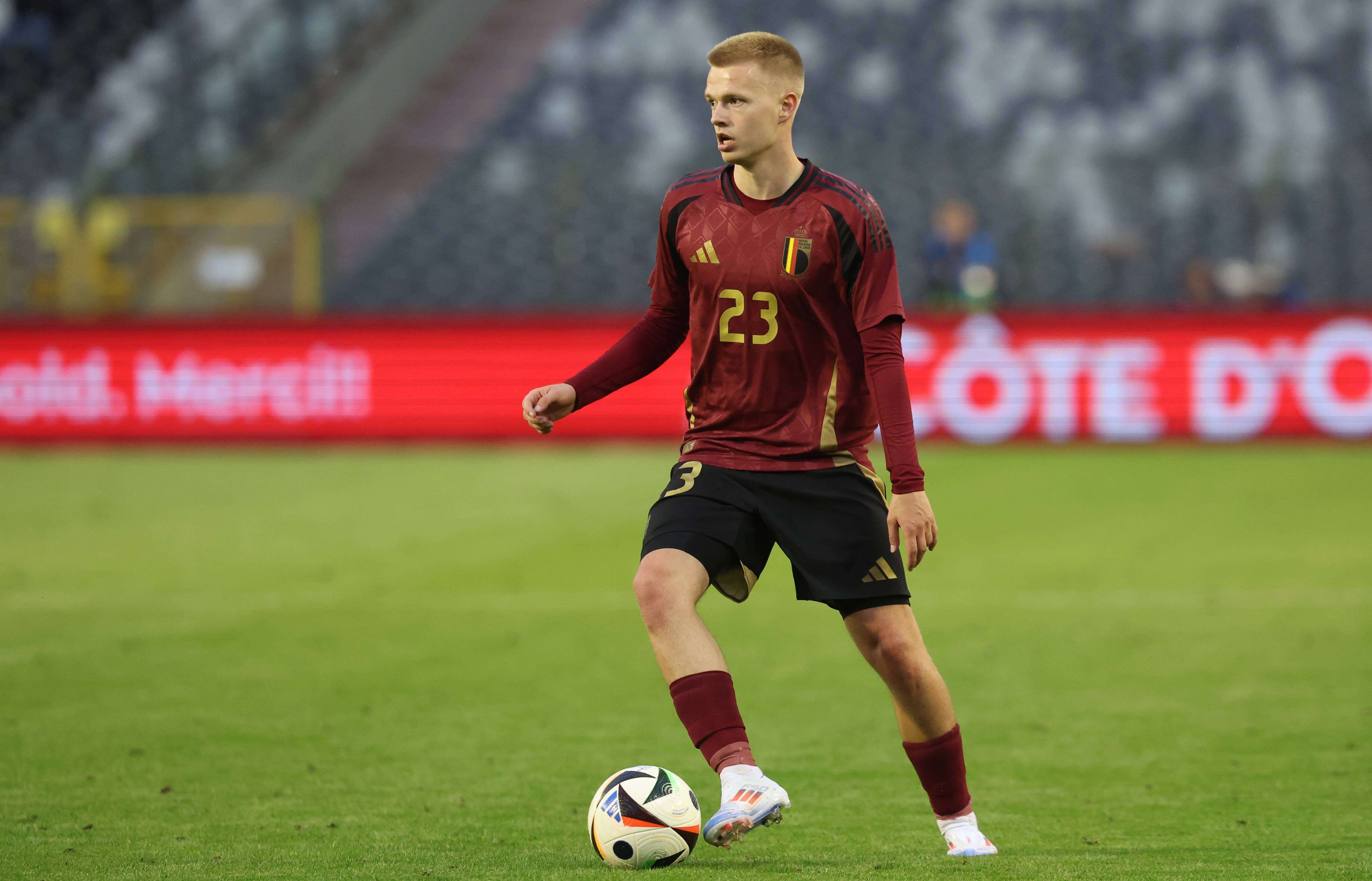 Vermeeren en su último partido con la selección belga (Cordon Press)