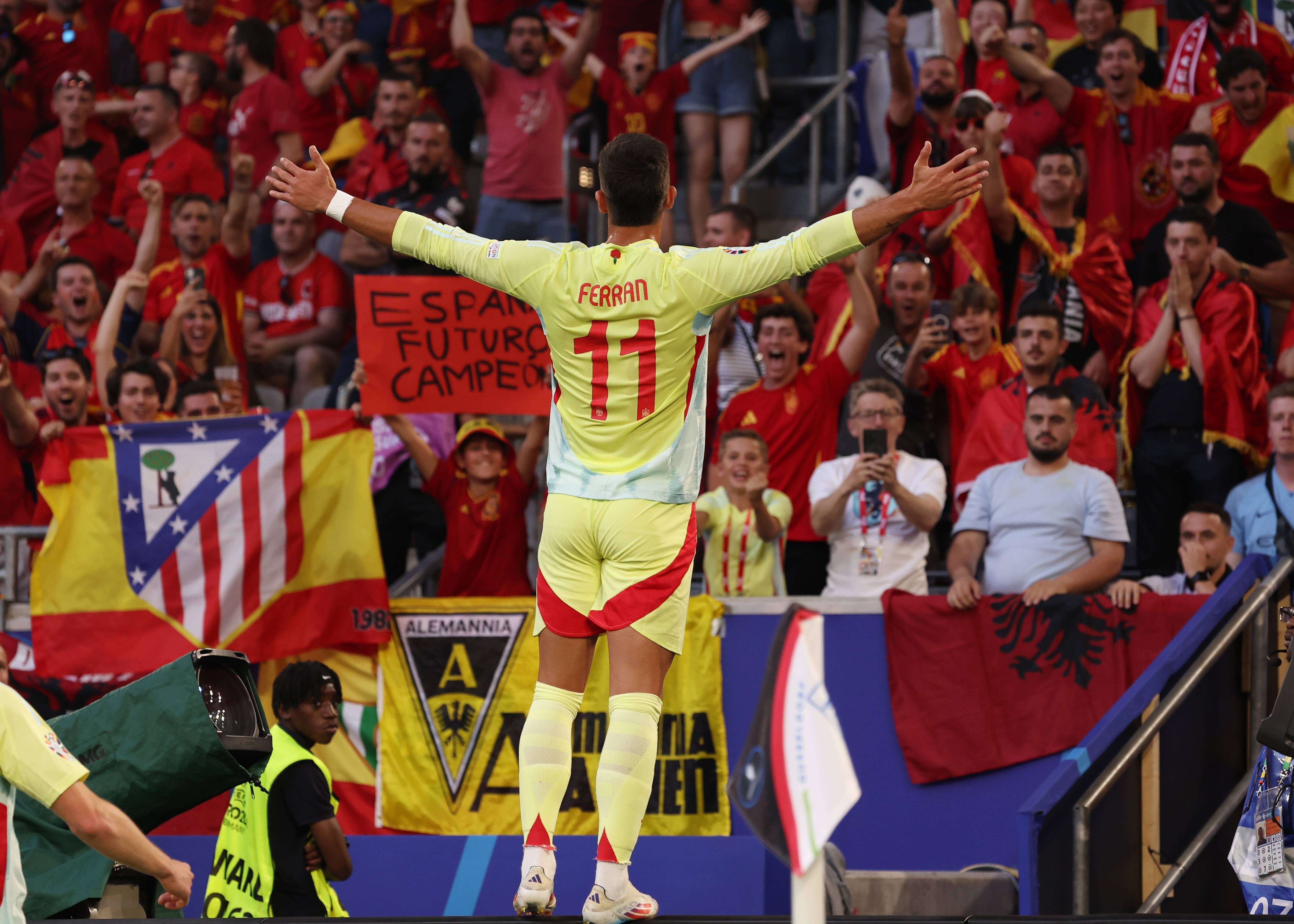  Ferran Torres en la Eurocopa 2024