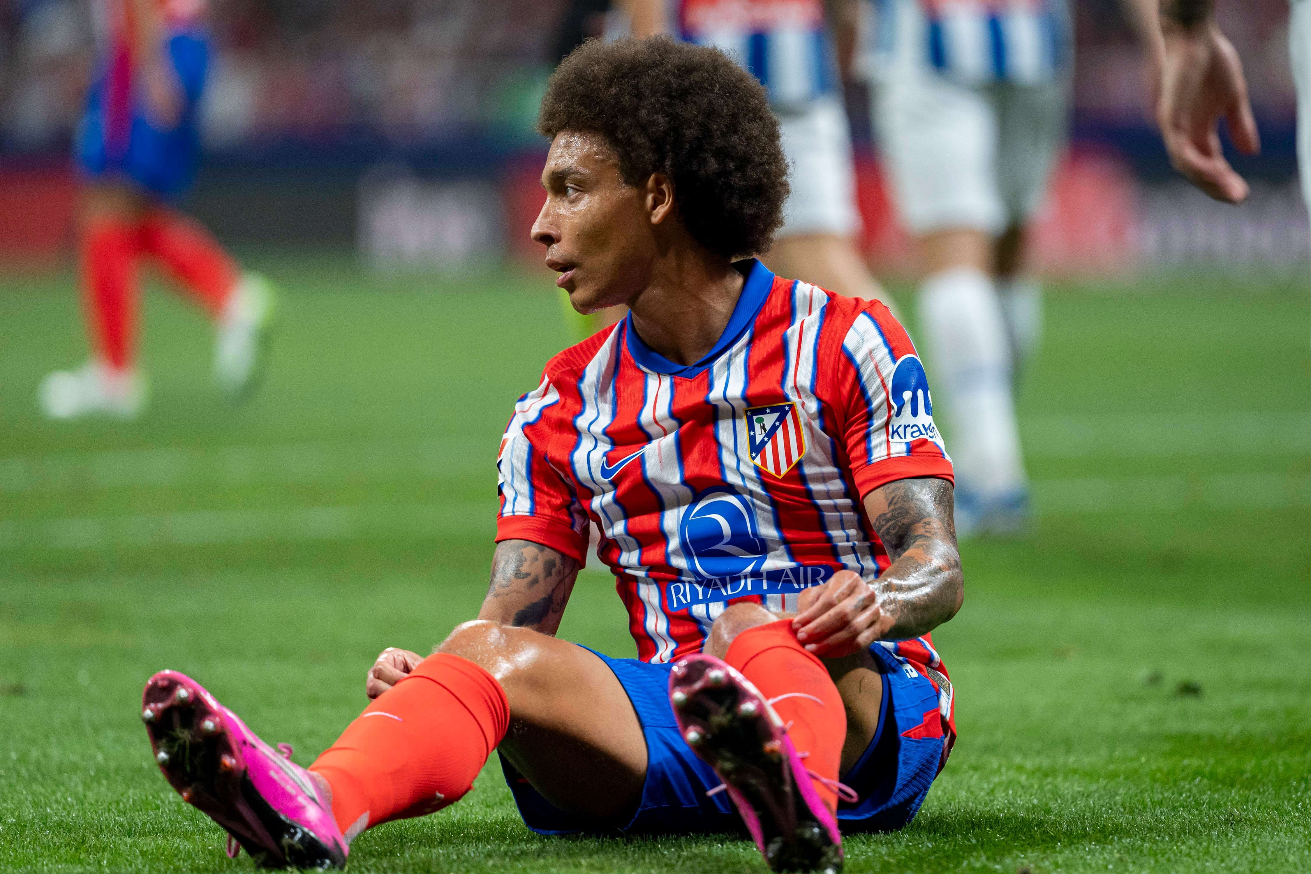  Axel Witsel, en un partido con el Atlético.