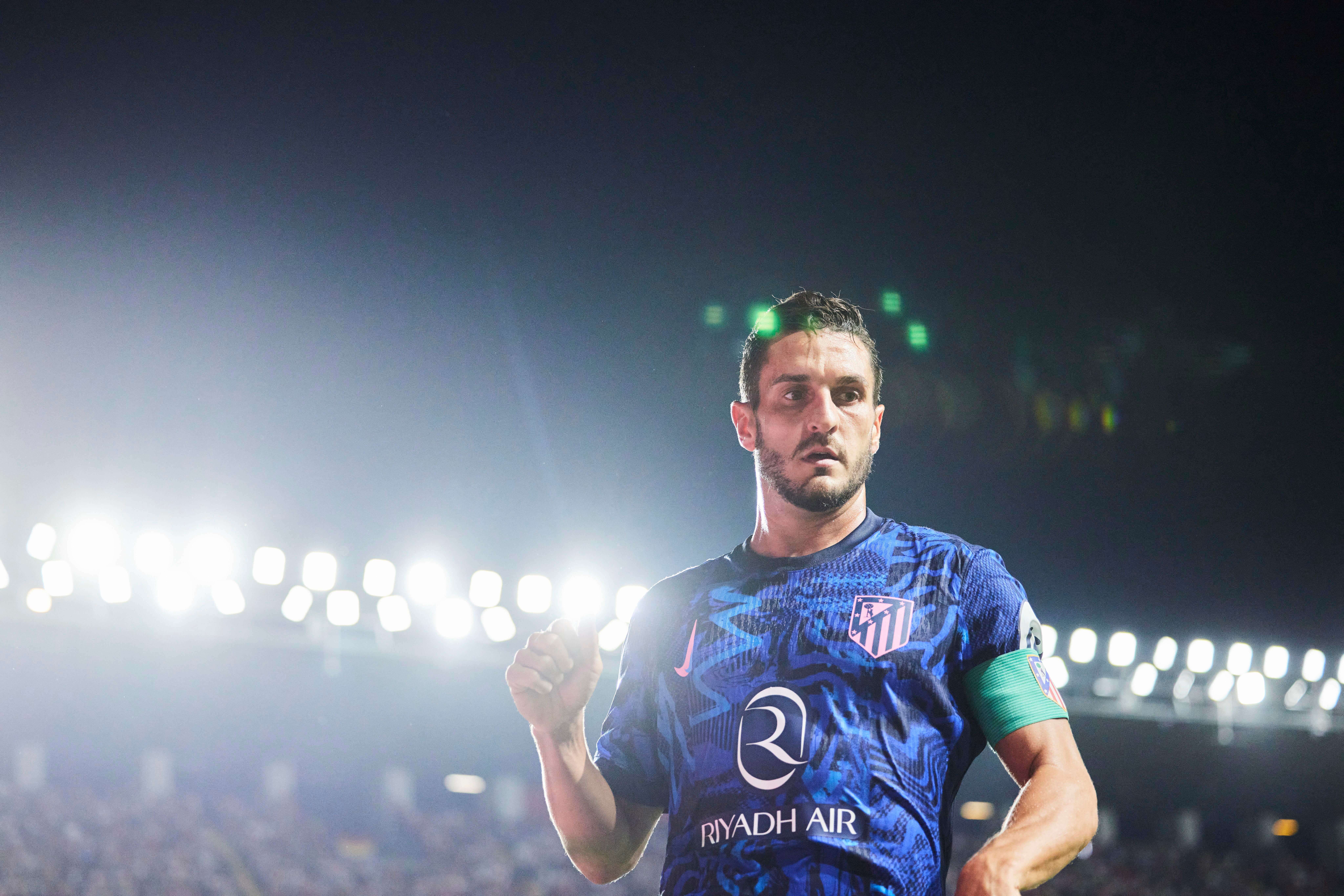  Koke Resurrección, en un partido del Atlético.