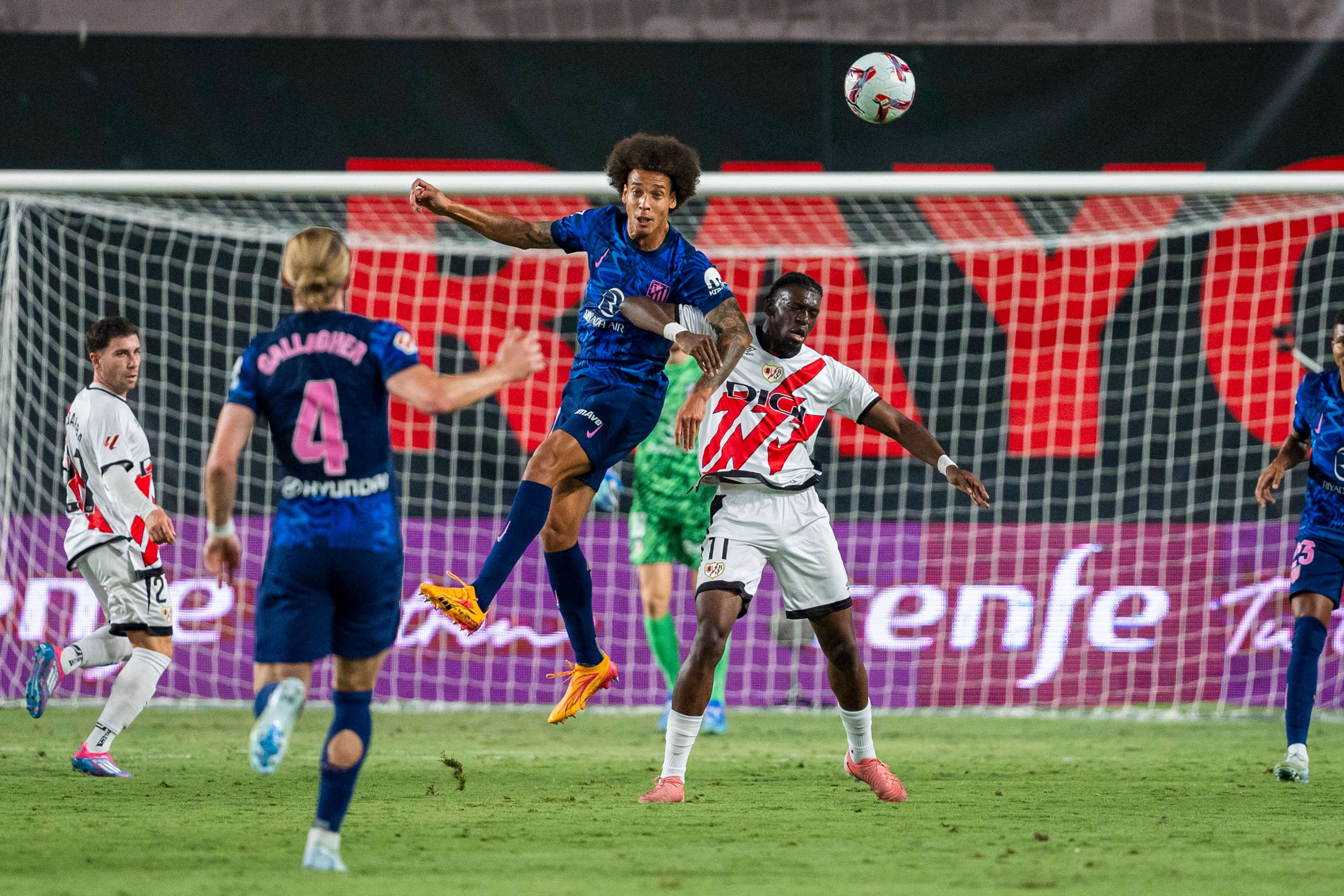 Witsel y Nteka en el Rayo Vallecano - Atlético de Madrid