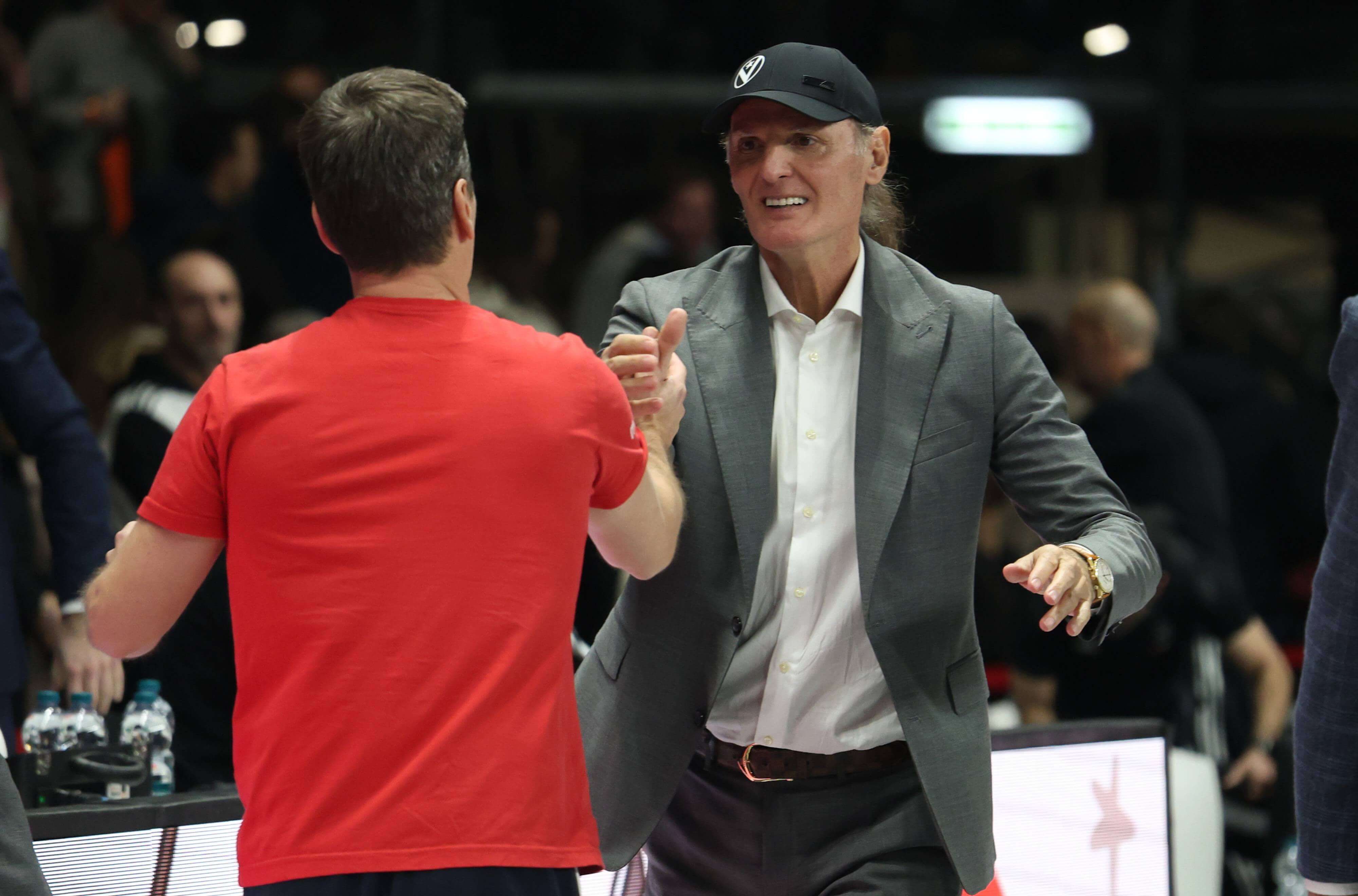 Dusko Ivanovic en su regreso al Buesa Arena