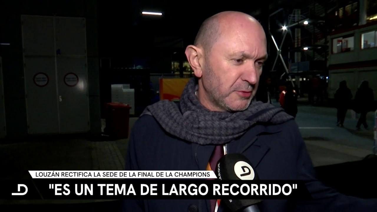  Louzán hablando en exclusiva con ElDesmarque