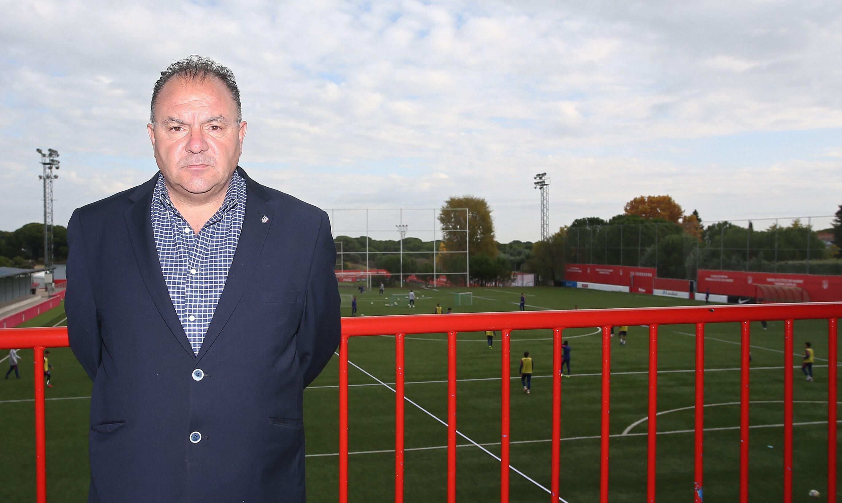  Javier Vidales en el Atlético de Madrid (Cordon Press)