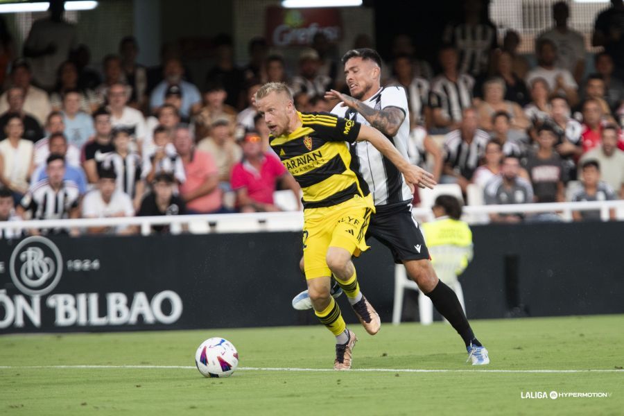  Quentin Lecoeuche, con el Real Zaragoza.