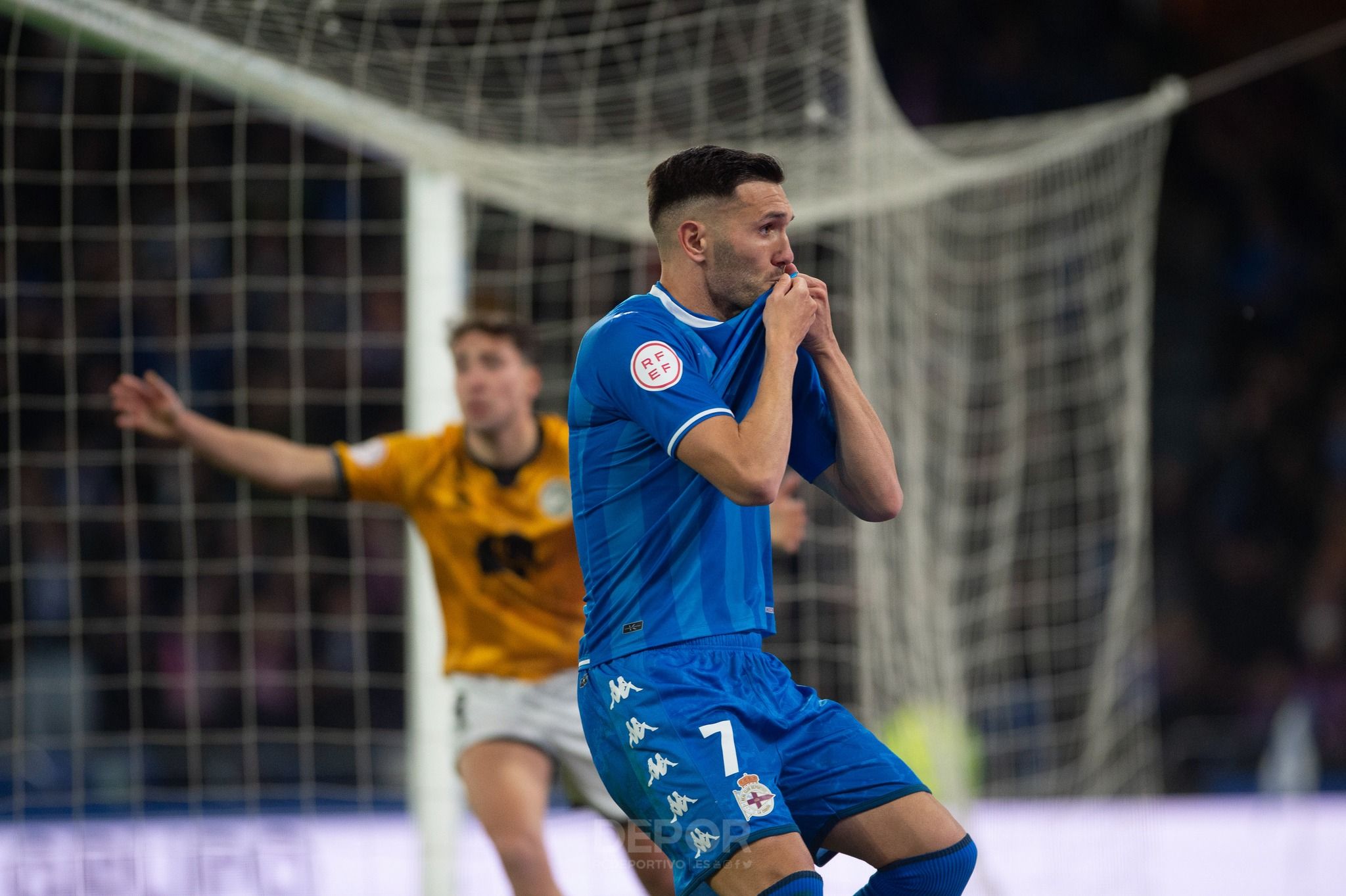  Lucas Pérez en el Deportivo-Unionistas