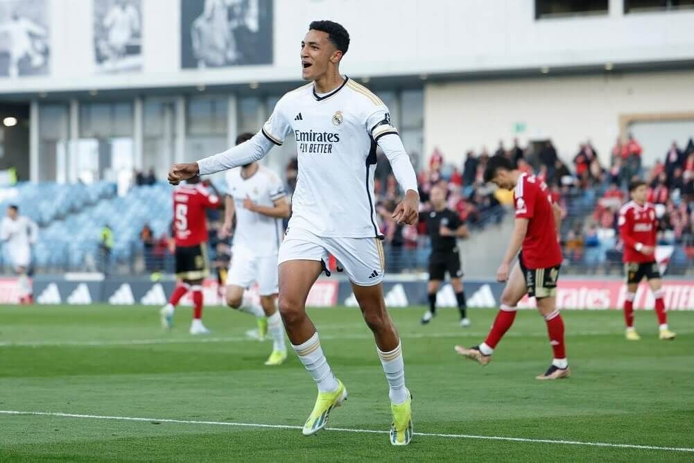  Álvaro Rodríguez, con el Real Madrid Castilla.