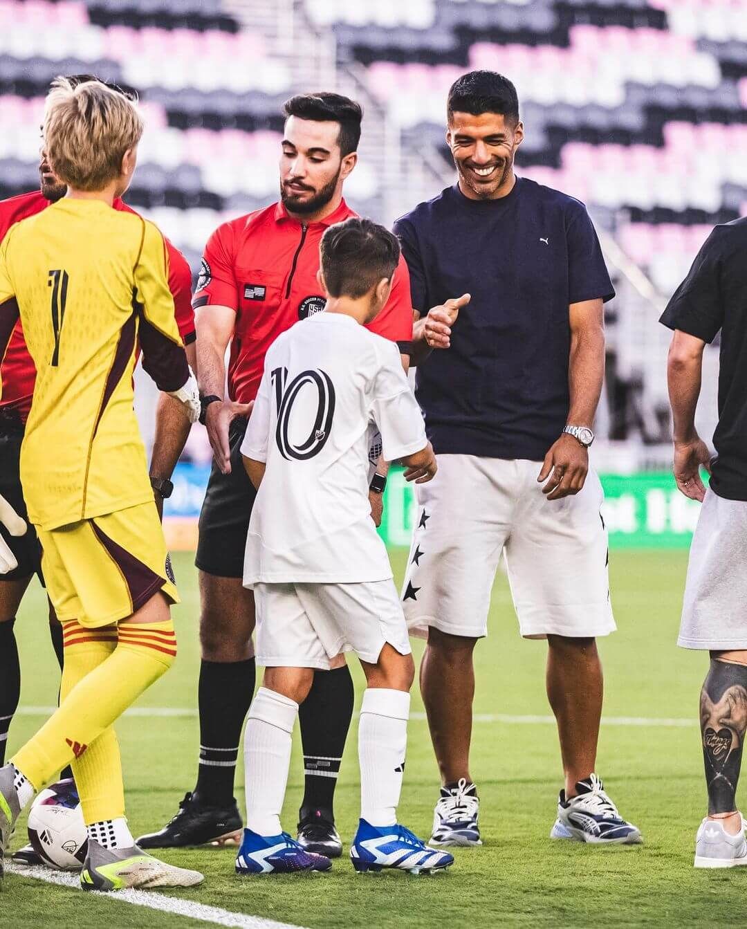  Luis Suárez, en un acto reciente.