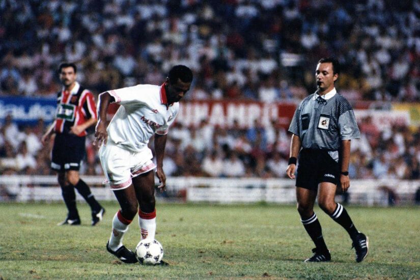  Moacir, con el Sevilla.