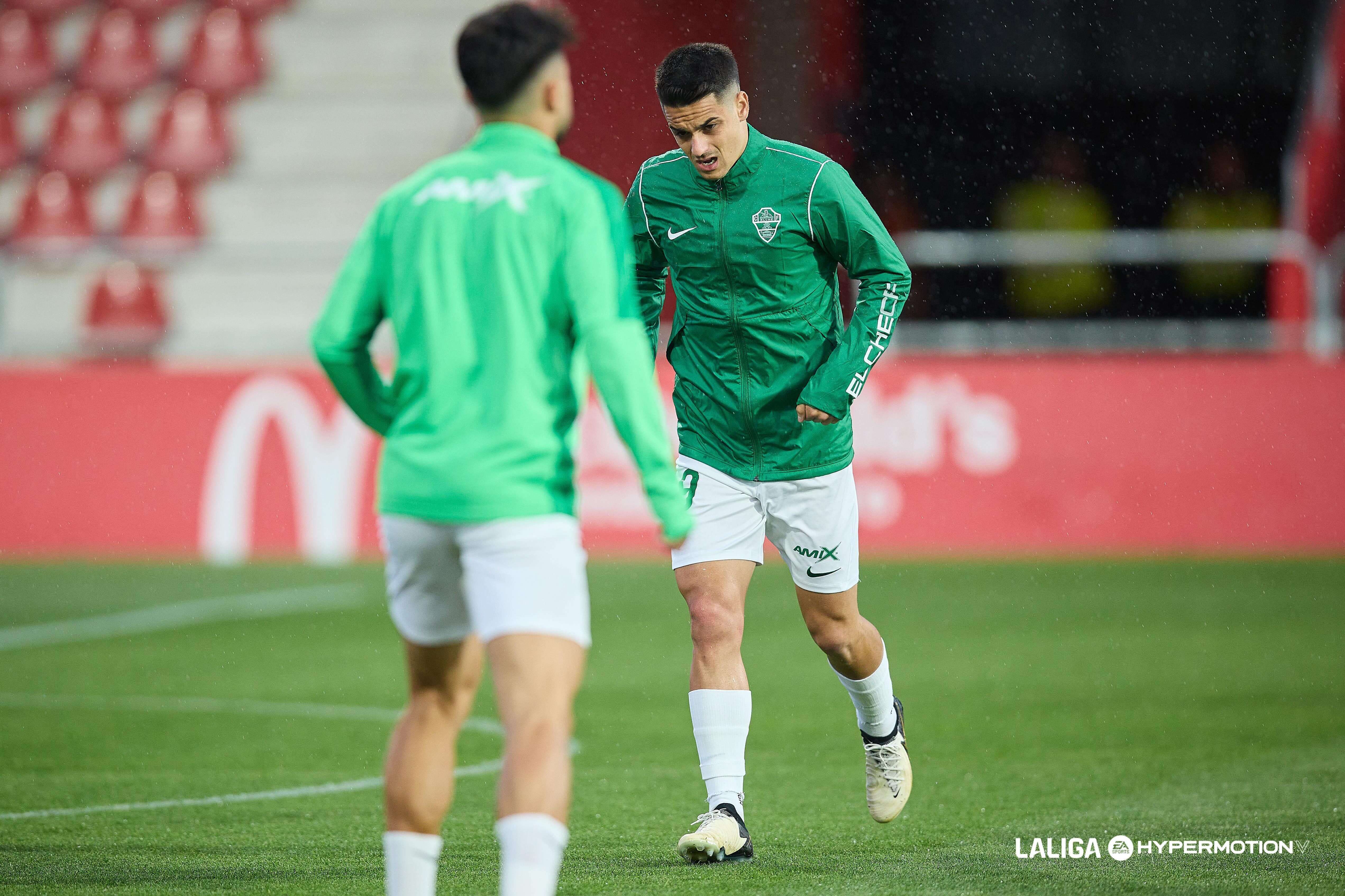 Sergio Bermejo, con el Elche.