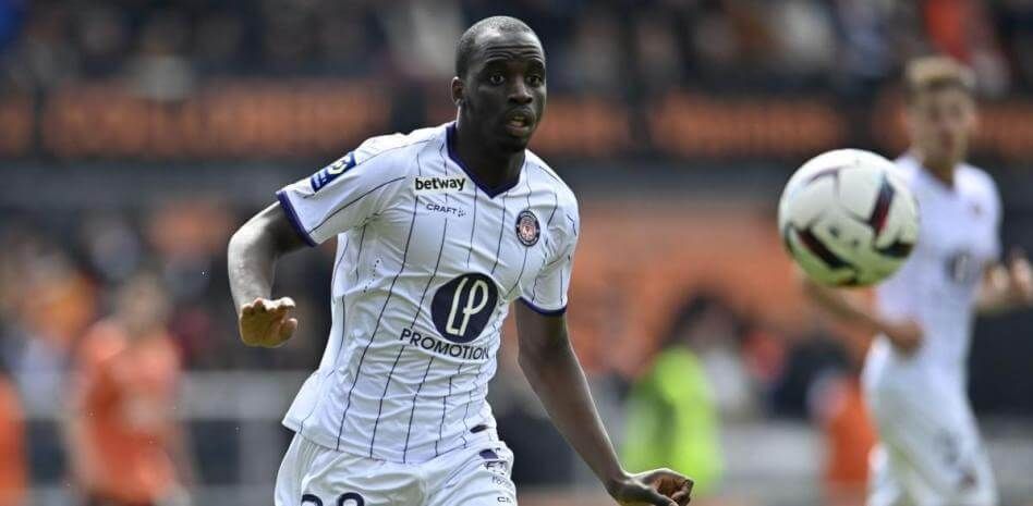 Moussa Diarra, con el Toulouse.