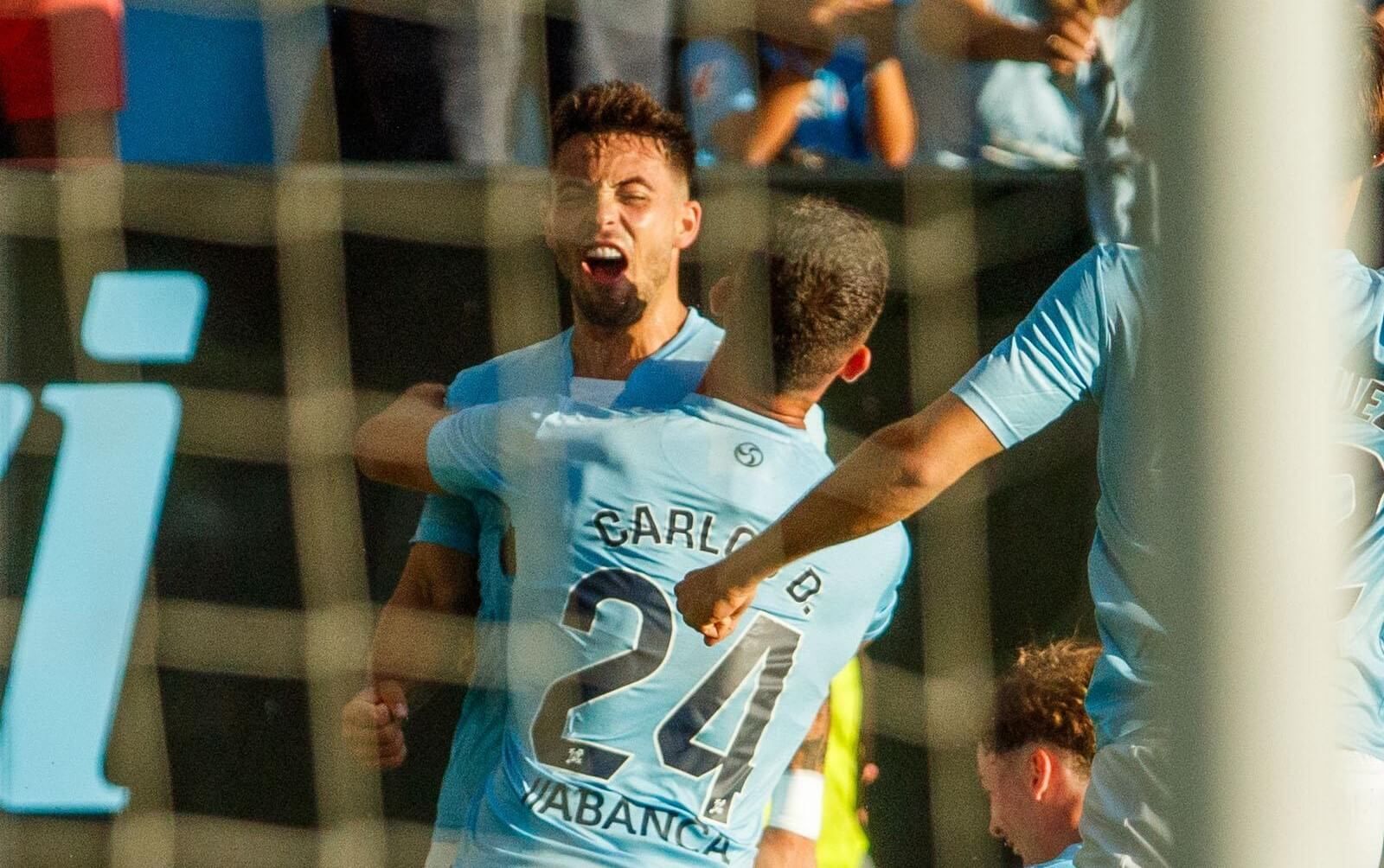 Gol de Fran Beltrán en el Celta - Valencia.
