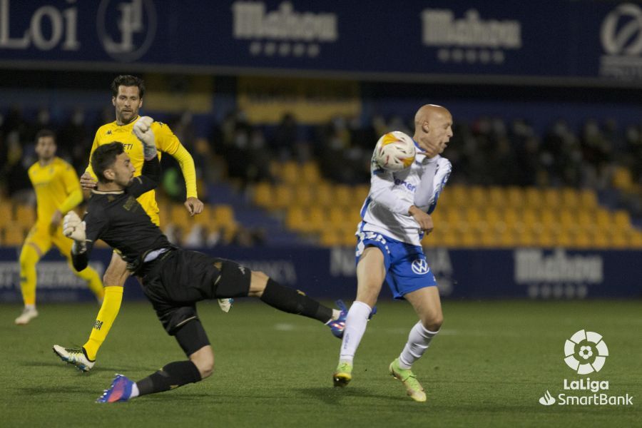  Cristian Rivero en su debut con el Alcorcón