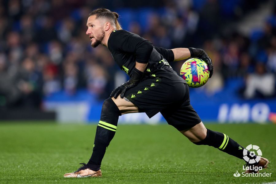 Conan Ledesma, en el Real Sociedad - Cádiz (Foto: LaLiga).