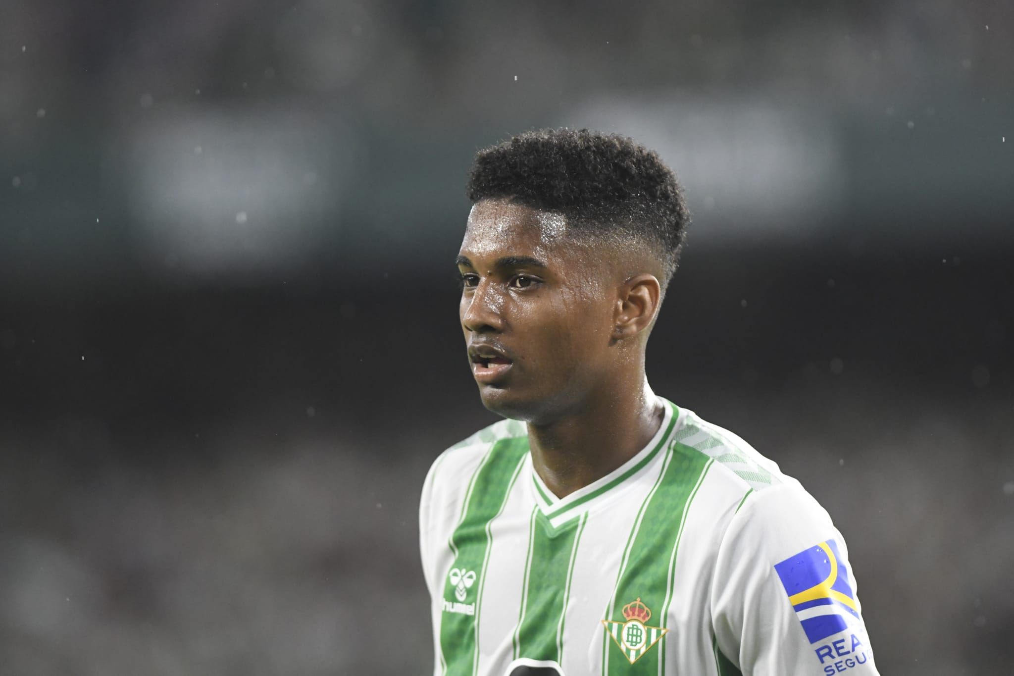  Abner Vinicius,  en su etapa como jugador del Real Betis (Foto. Kiko Hurtado).