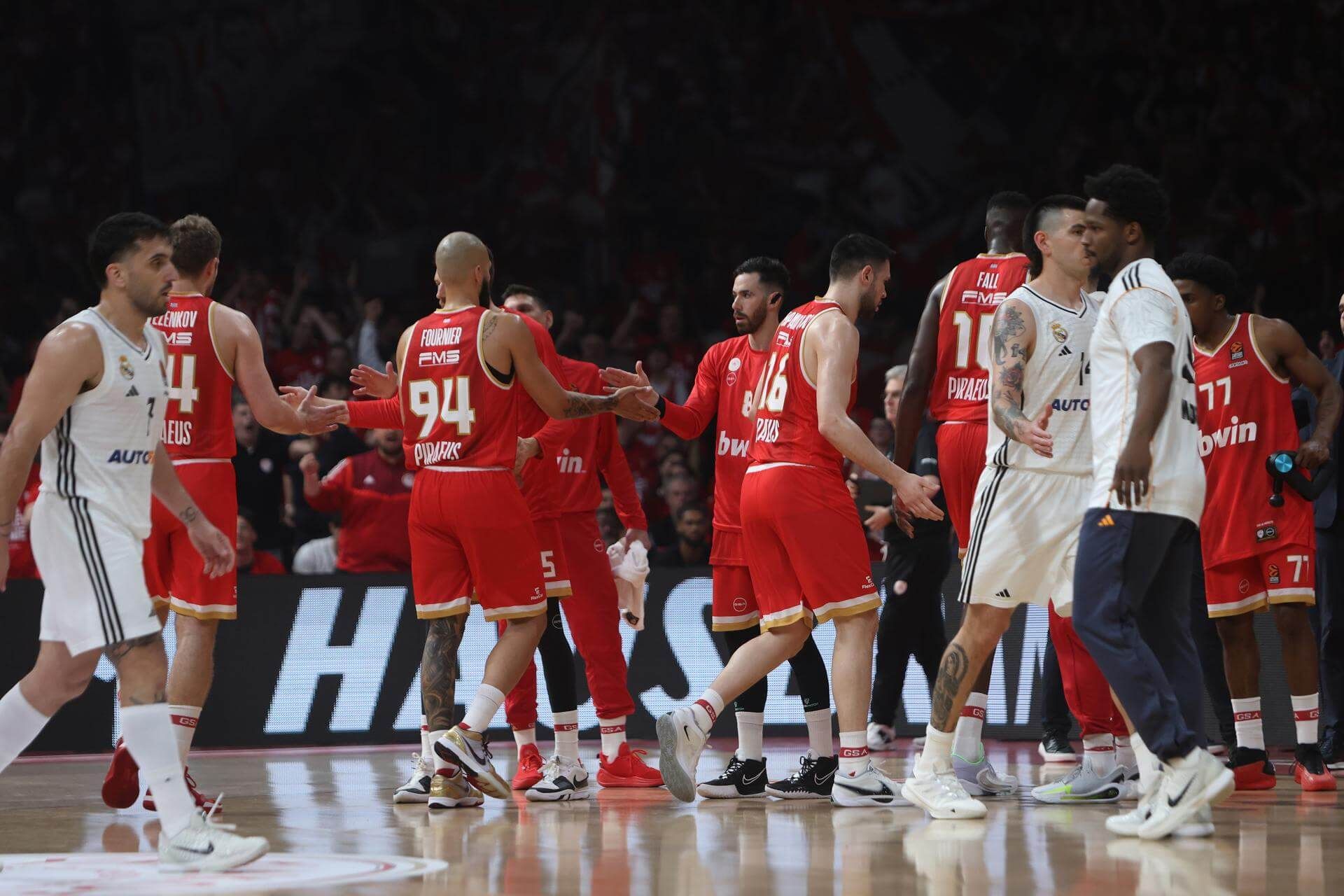 El Real Madrid en Grecia (EFE)