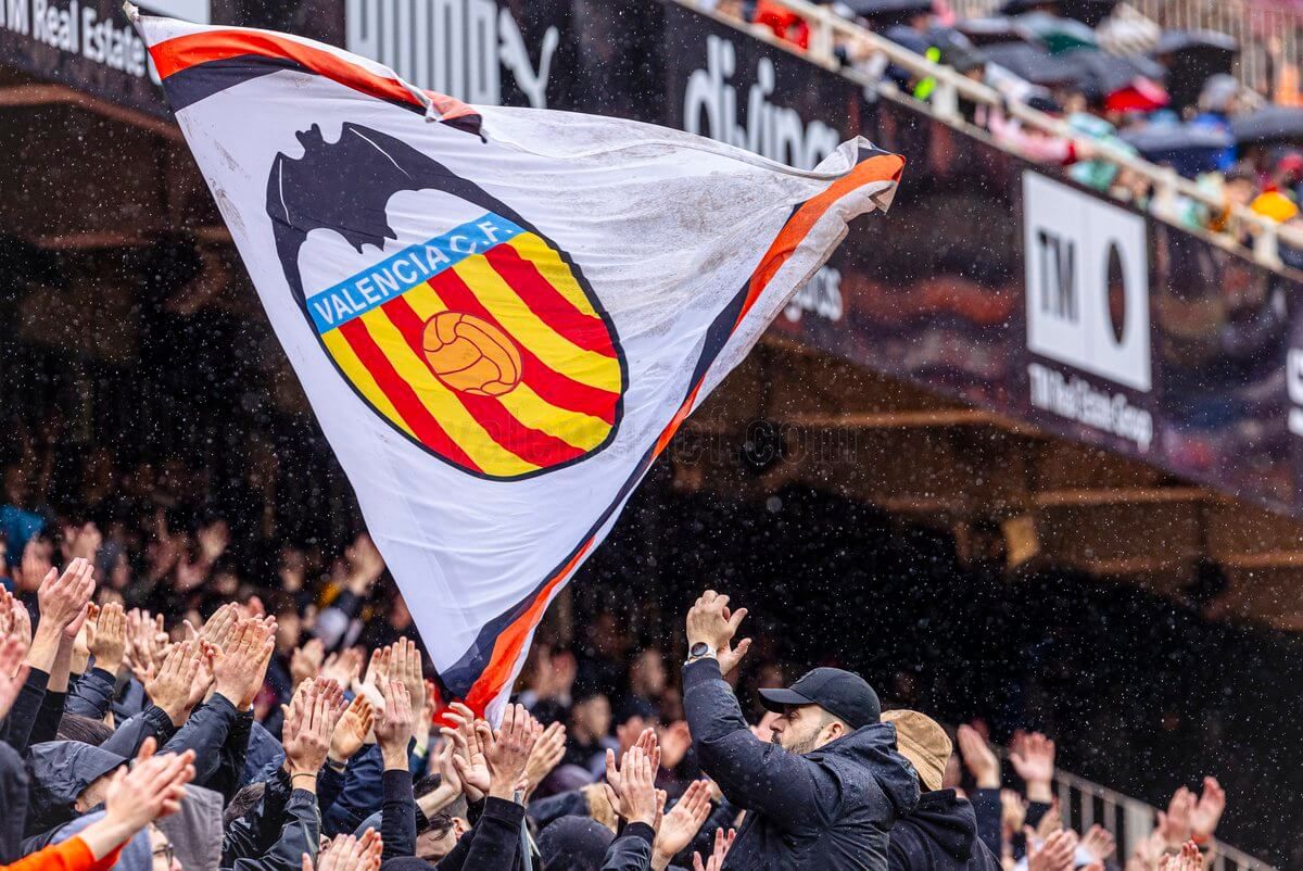  Afición del Valencia CF ante el Getafe