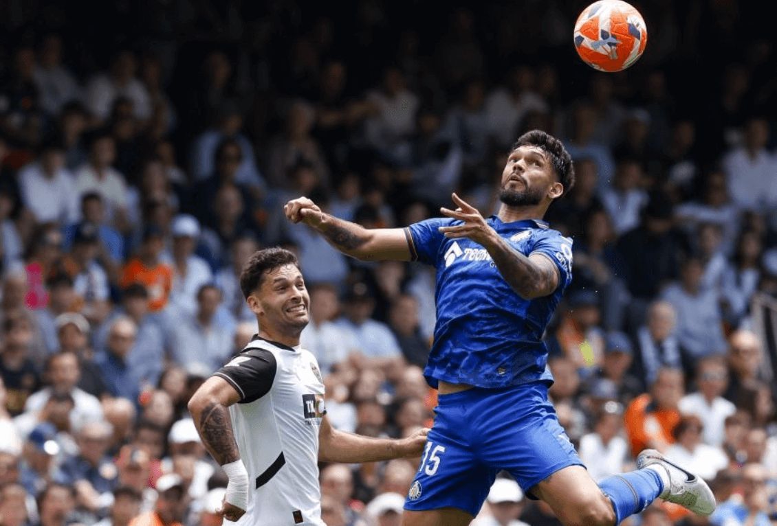 André Almeida en el Valencia-Getafe