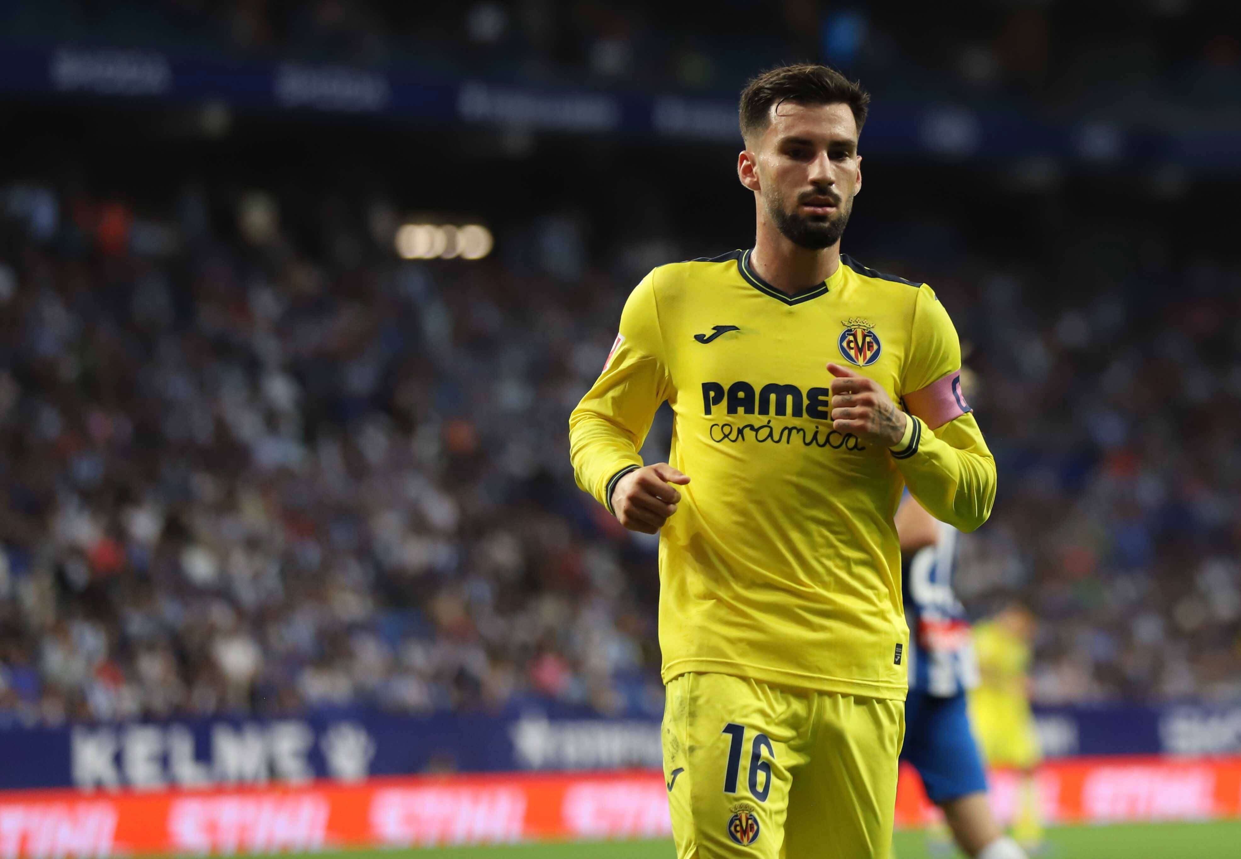 Álex Baena, en un partido con el Villarreal.