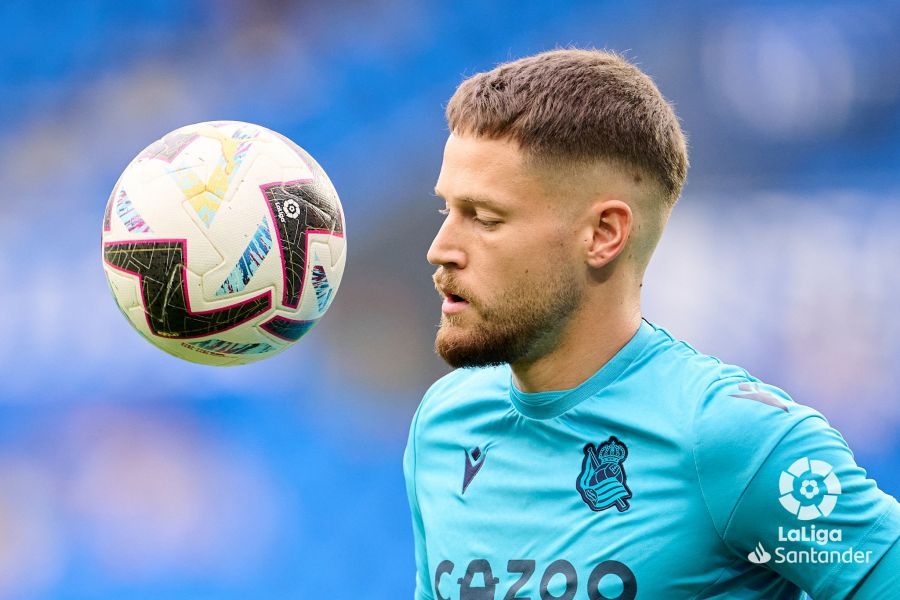 Álex Remiro, portero de la Real Sociedad.