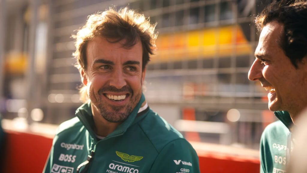  Fernando Alonso, durante esta temporada 2024.