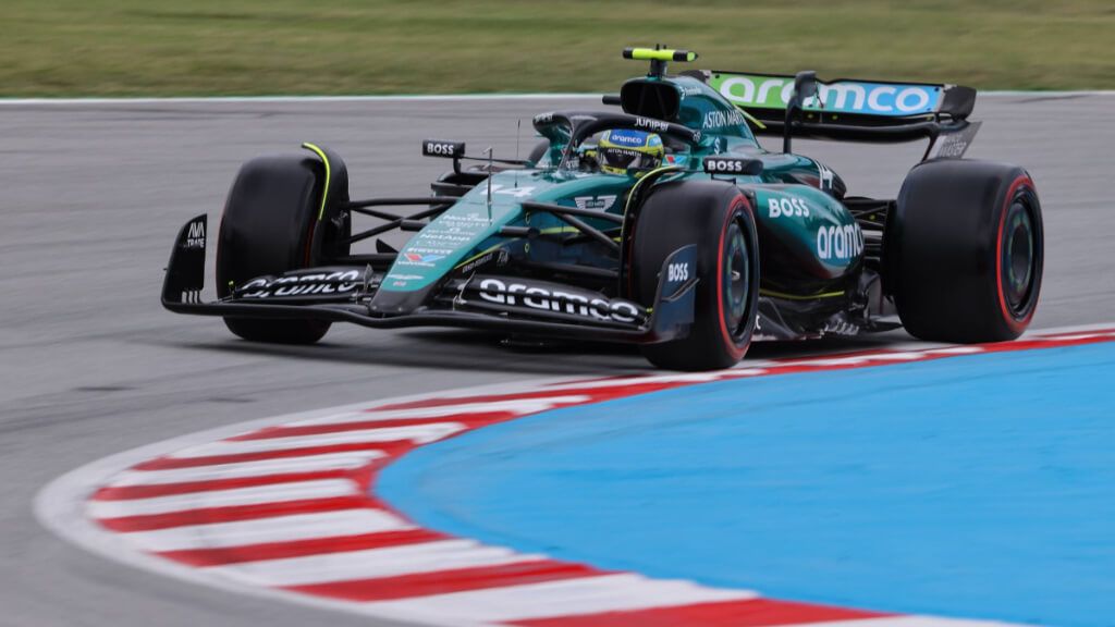  Fernando Alonso, en el Gran Premio de España.