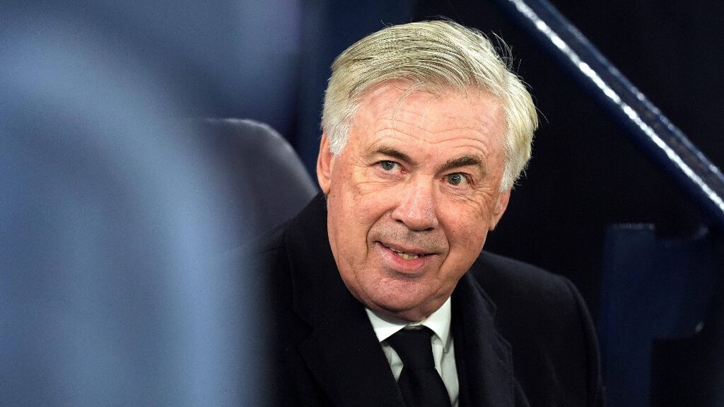 Carlo Ancelotti, en el banquillo del Real Madrid (Cordon Press)
