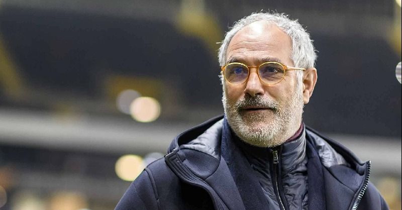  El exportero y Director Deportivo del Athletic Club Andoni Zubizarreta, en su etapa en el Olympique de Marsella.