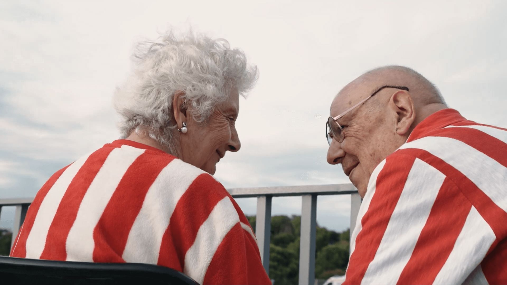  Andrés Serrano y Nieves Medrano, 'los abuelos' del Atleti.