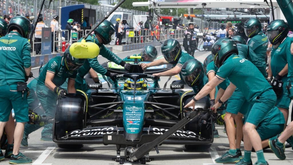  Fernando Alonso, en el Gran Premio de Canadá.