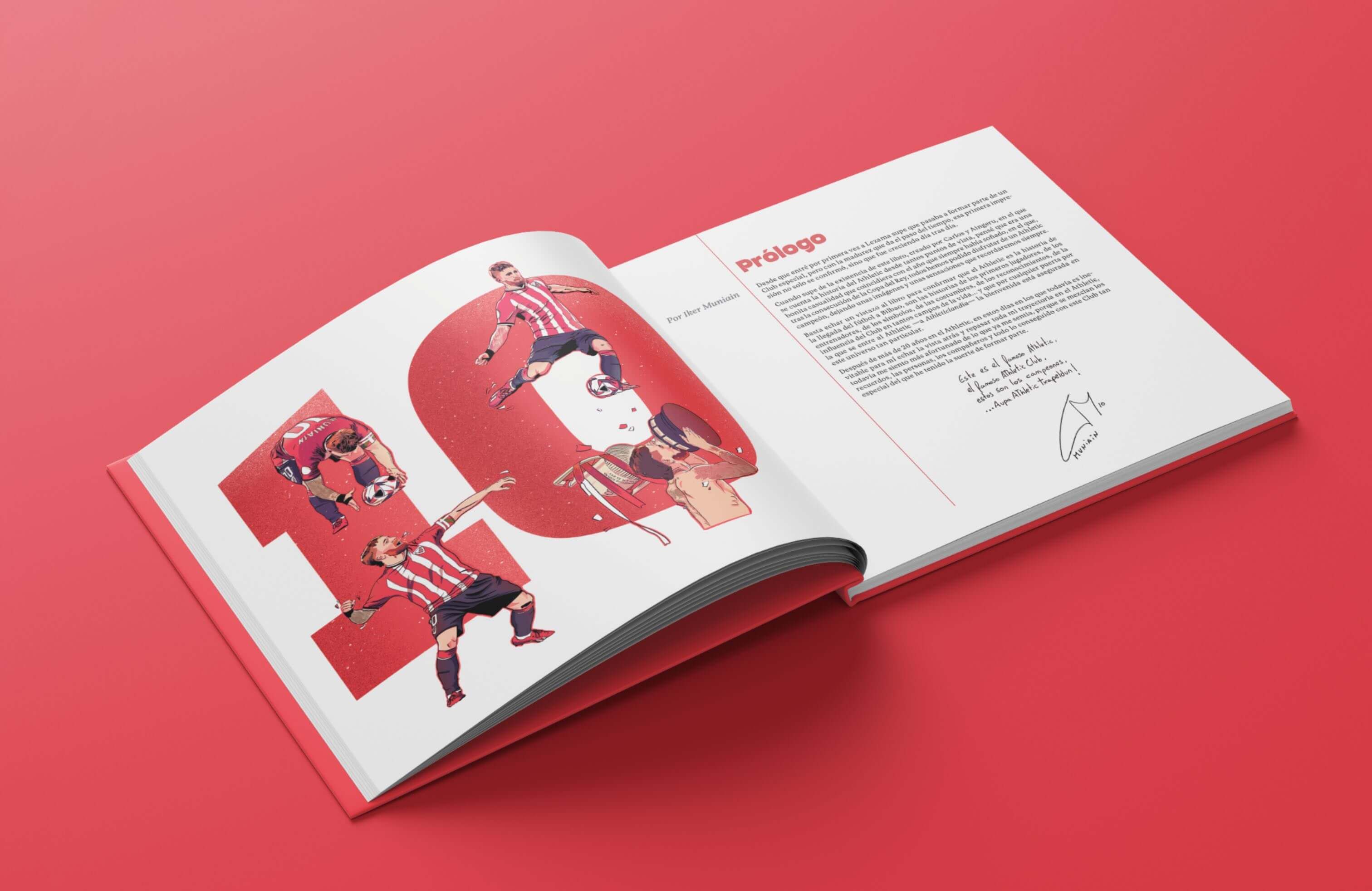  350 páginas para disfrutar del Athletic en la obra 'Athleticlandia', con prólogo incluido de Iker Muniain, jugador del San Lorenzo de Almagro.
