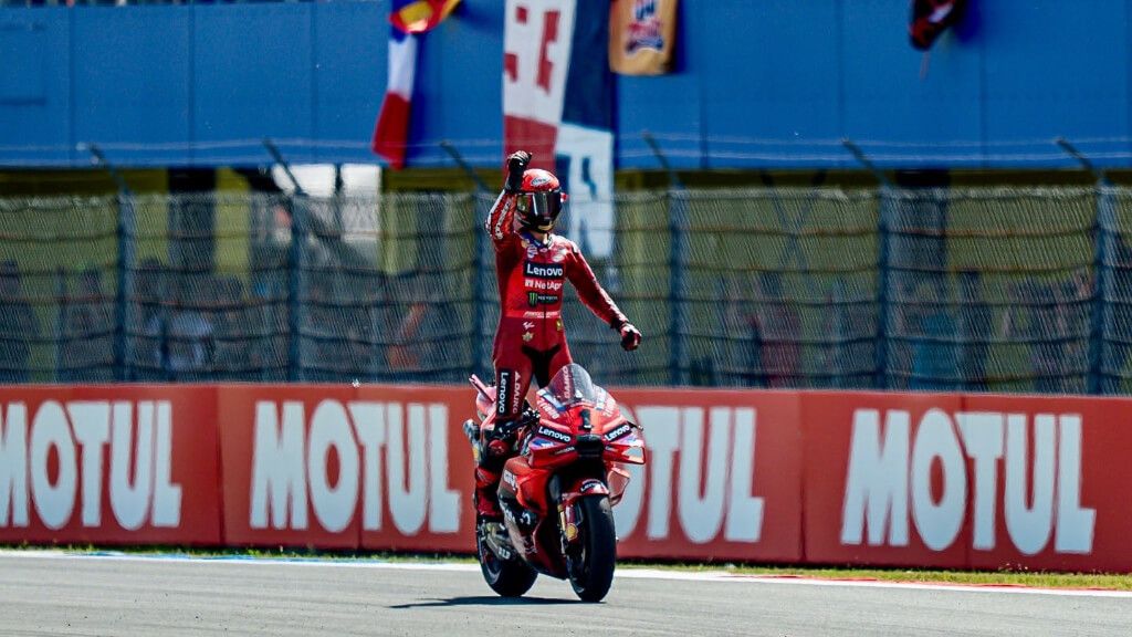  Pecco Bagnaia, en el GP de Assen.